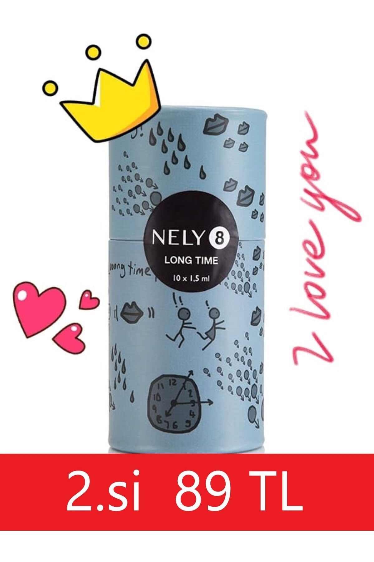 Nely8 Geciktrici Krem 1,5 ml X 10 Adet / Longtime Cream -sprey Değildir-