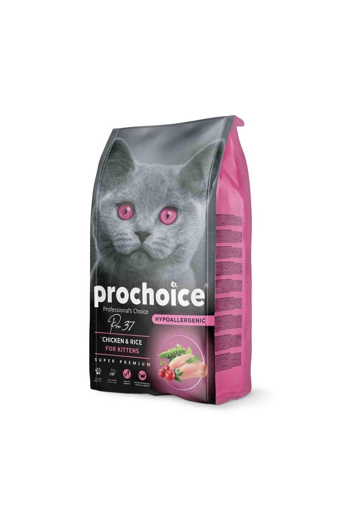 Pro Choice Prochoise Pro 37 Tavuklu Ve Pirinçli Yavru Kedi Kuru Maması 2 Kg