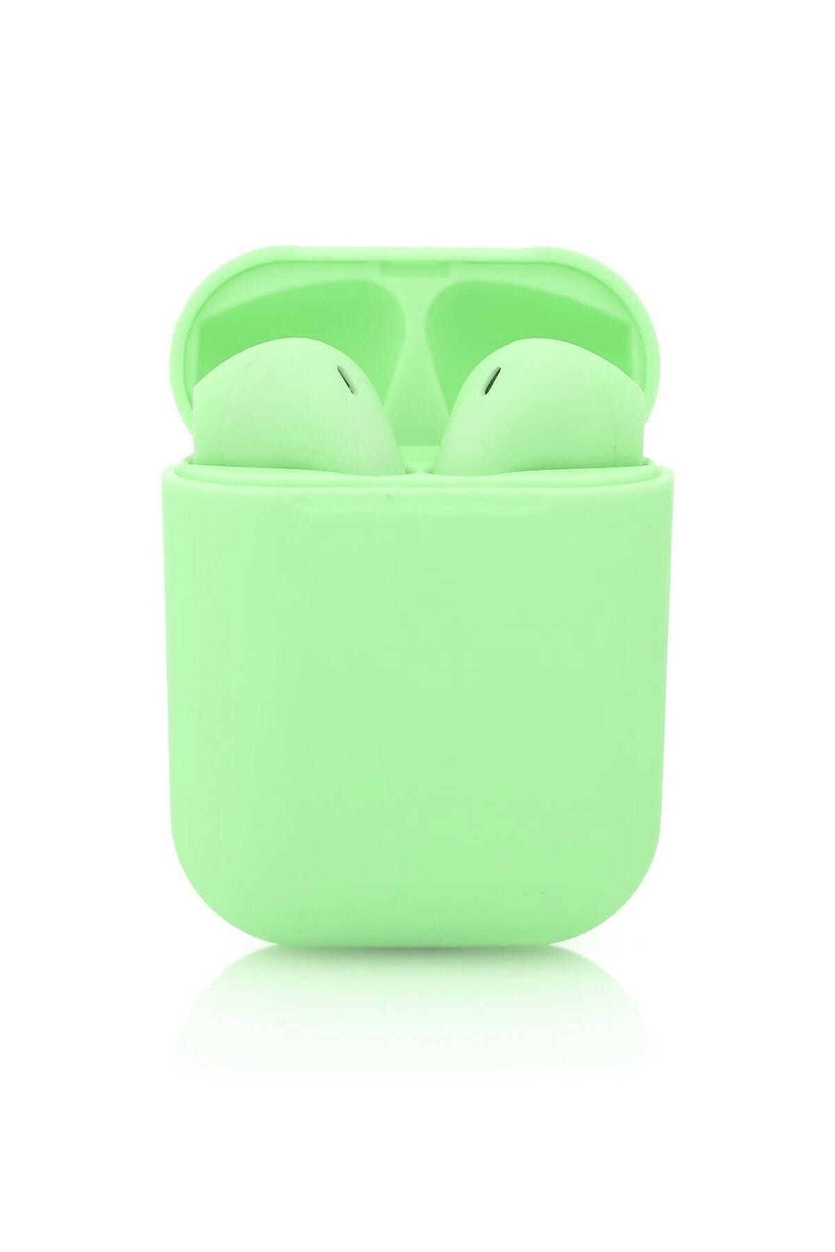 Gomax Tws  I12 Pro Yeşil Bluetooth Kulaklık Tüm Telefonlar Ile