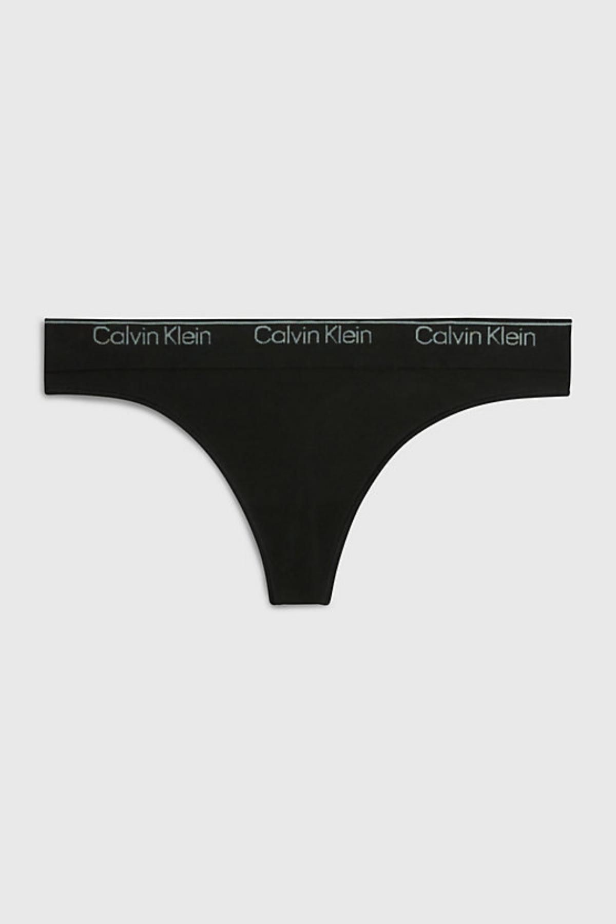 Calvin Klein Bantlı Siyah Külot 000qf7095e-ub1
