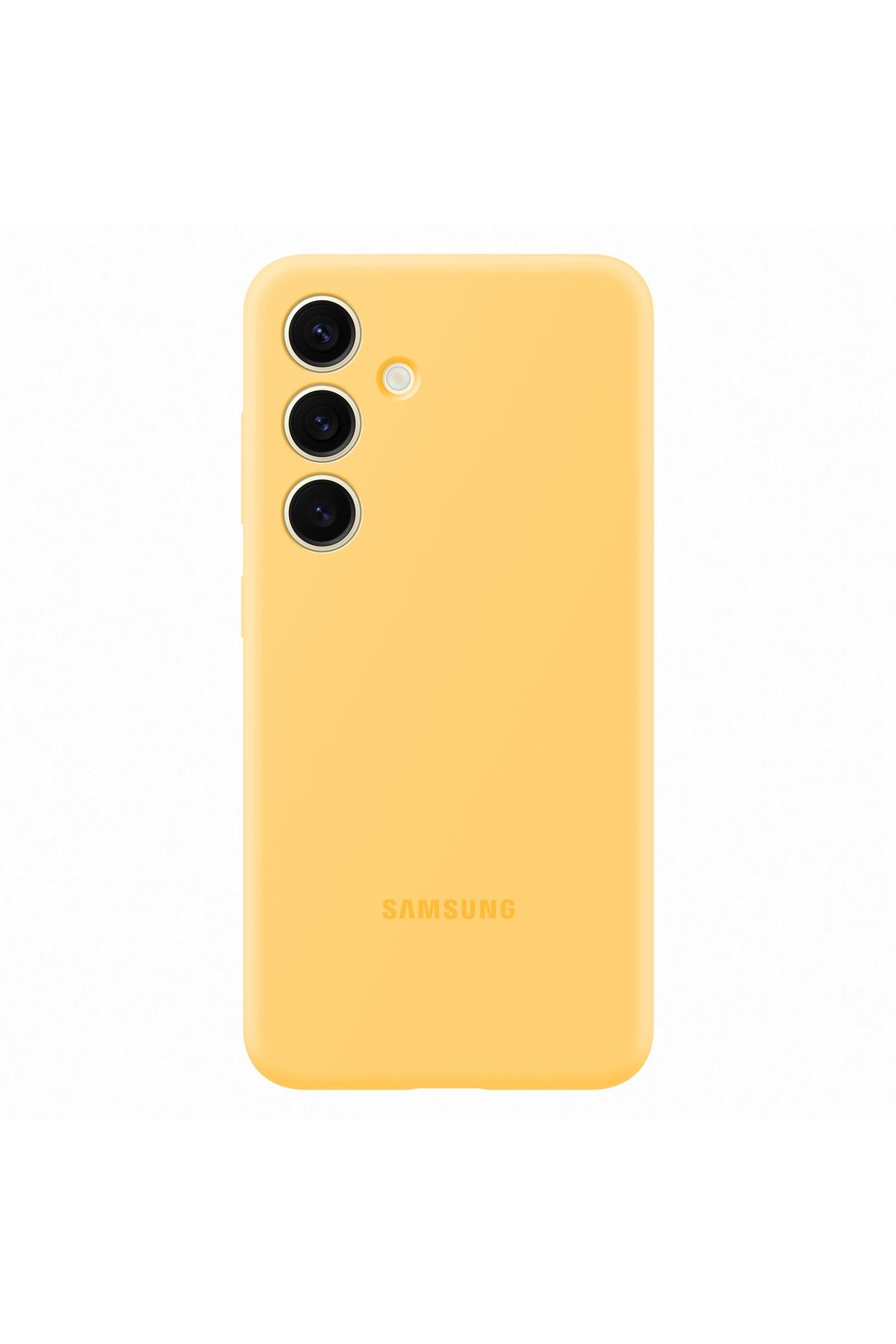 Samsung Galaxy S24 Silikon Kılıf - Sarı