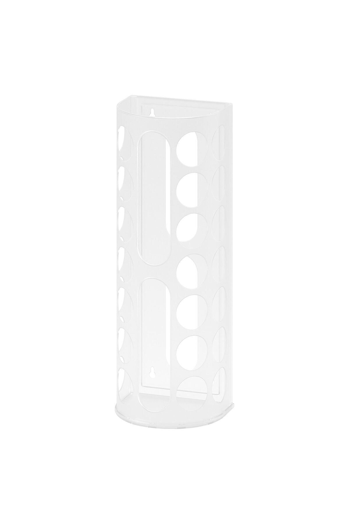IKEA Naylon Poşetlik Torba Toplayıcı Yükseklik: 45 cm İkea Plastik Poşet Kutusu Beyaz Kutu