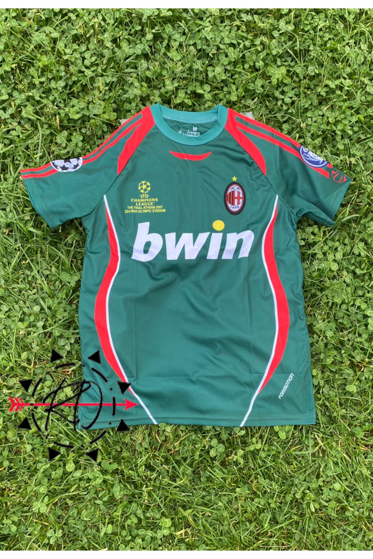RODAK SPOR Milan Dida 2006/07 Kaleci Şampiyonlar Ligi Özel Forması