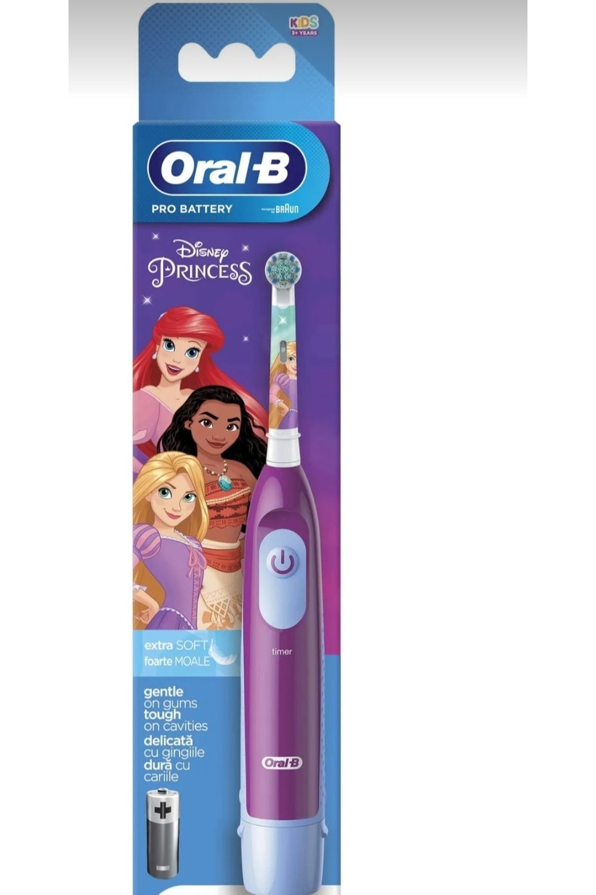 Oral-B pro battrey princess çocuk pilli diş fırçası