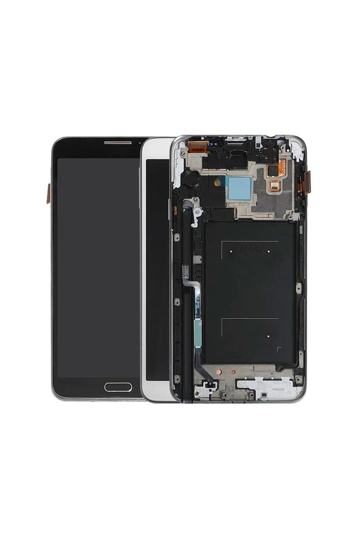 TeknoPrime Samsung Galaxy Note 3 Neo N7505 Ile Uyumlu Oled Ekran Dokunmatik Beyaz