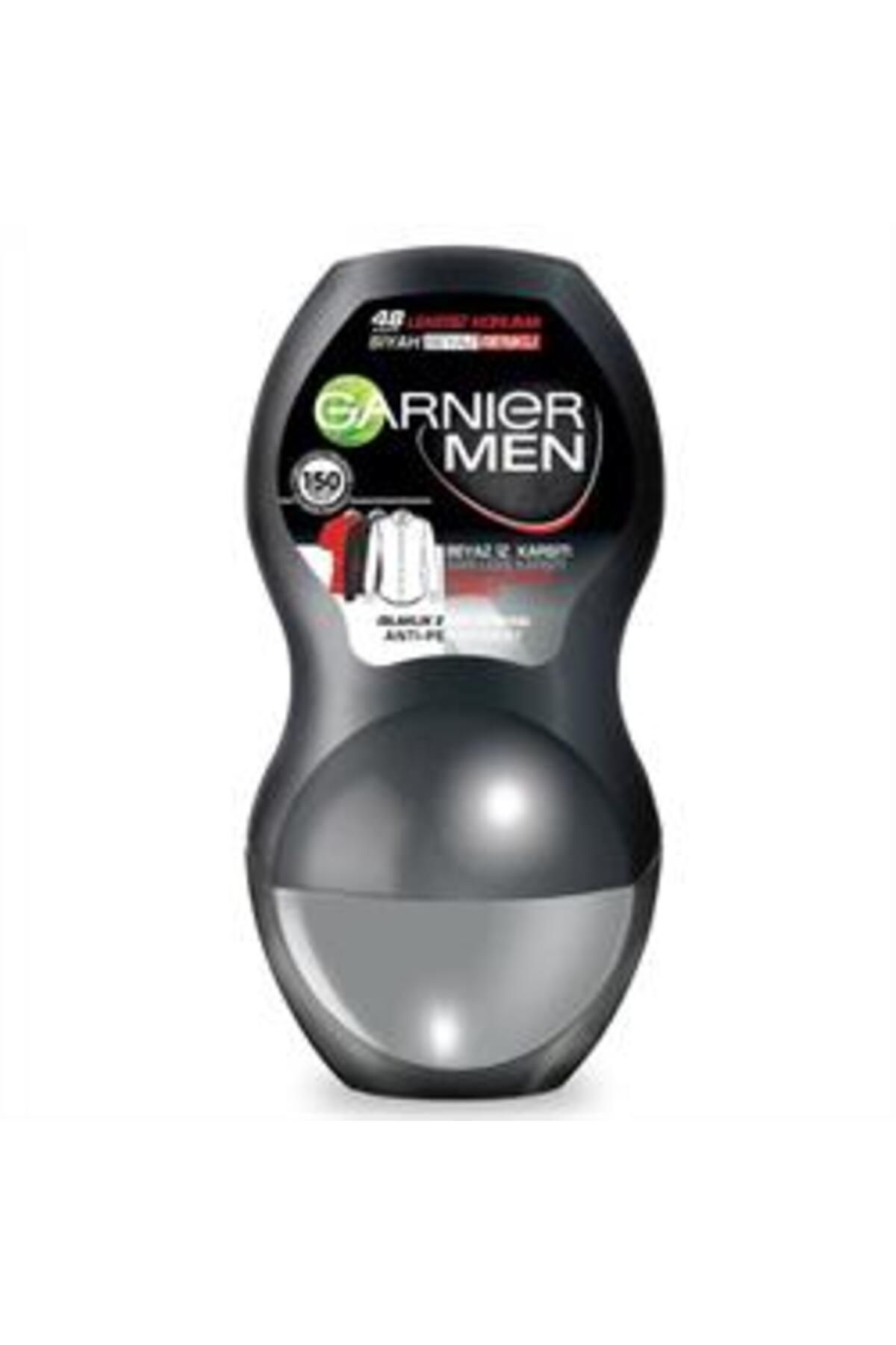 Garnier ( KİL MASKESİ HEDİYE ) Garnier Men Lekesiz Koruma Erkek Roll-On Deodorant 50ml ( 1 ADET )