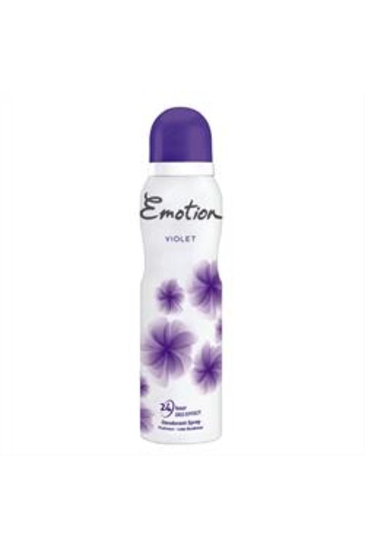 Emotion ( KİL MASKESİ HEDİYE ) Emotion Violet Pudrasız Kadın Deodorant 150 ml ( 1 ADET )
