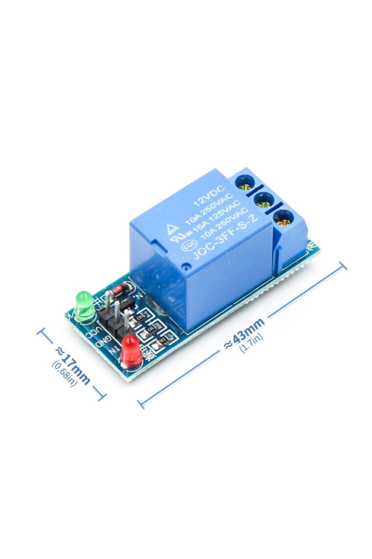 Genel Markalar 1 Kanal 12v Röle Modül Ac 250v 10a Arduino