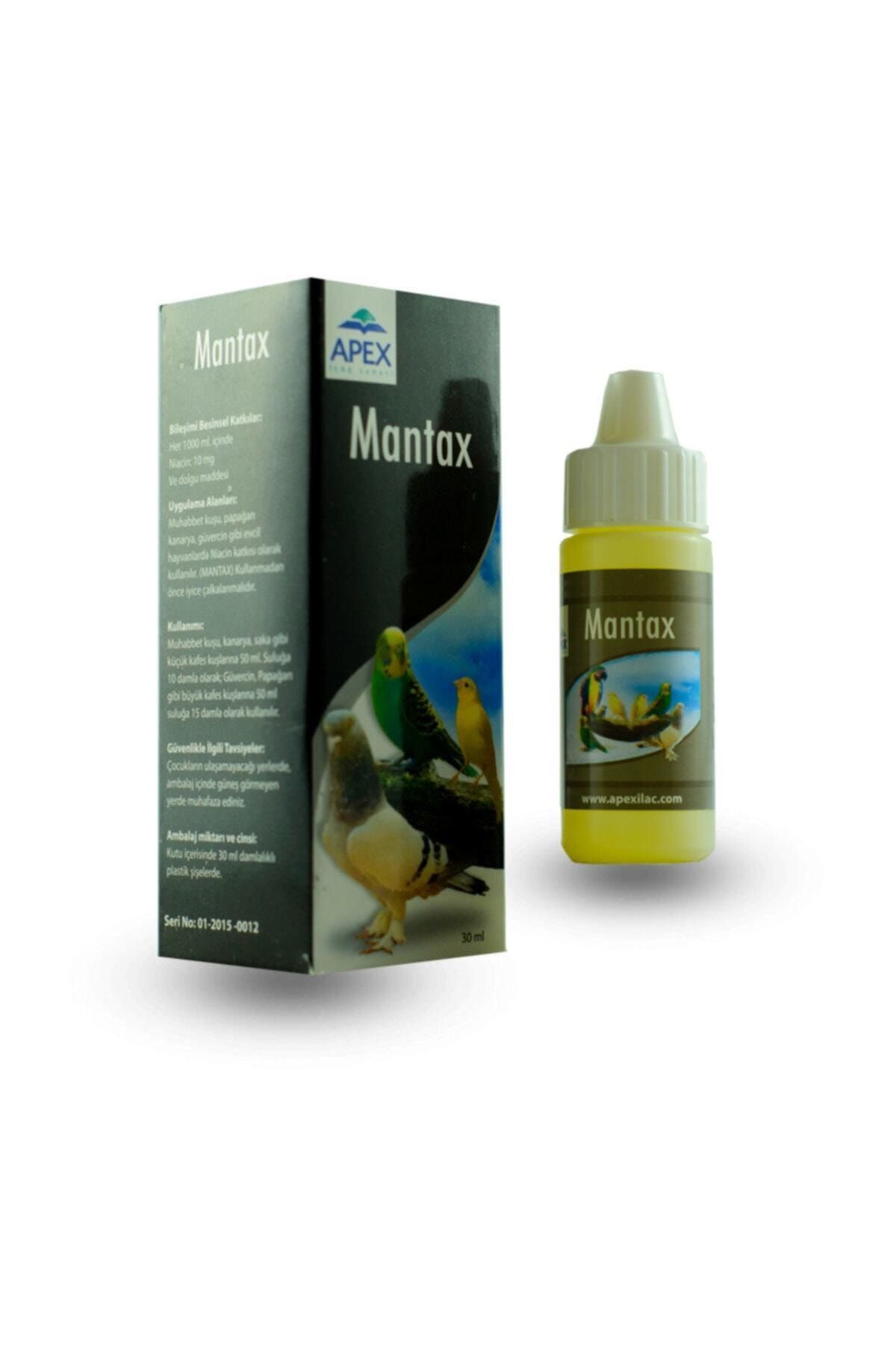 Genel Markalar Apex Mantax Kuş Mantar Ilacı 30 ml