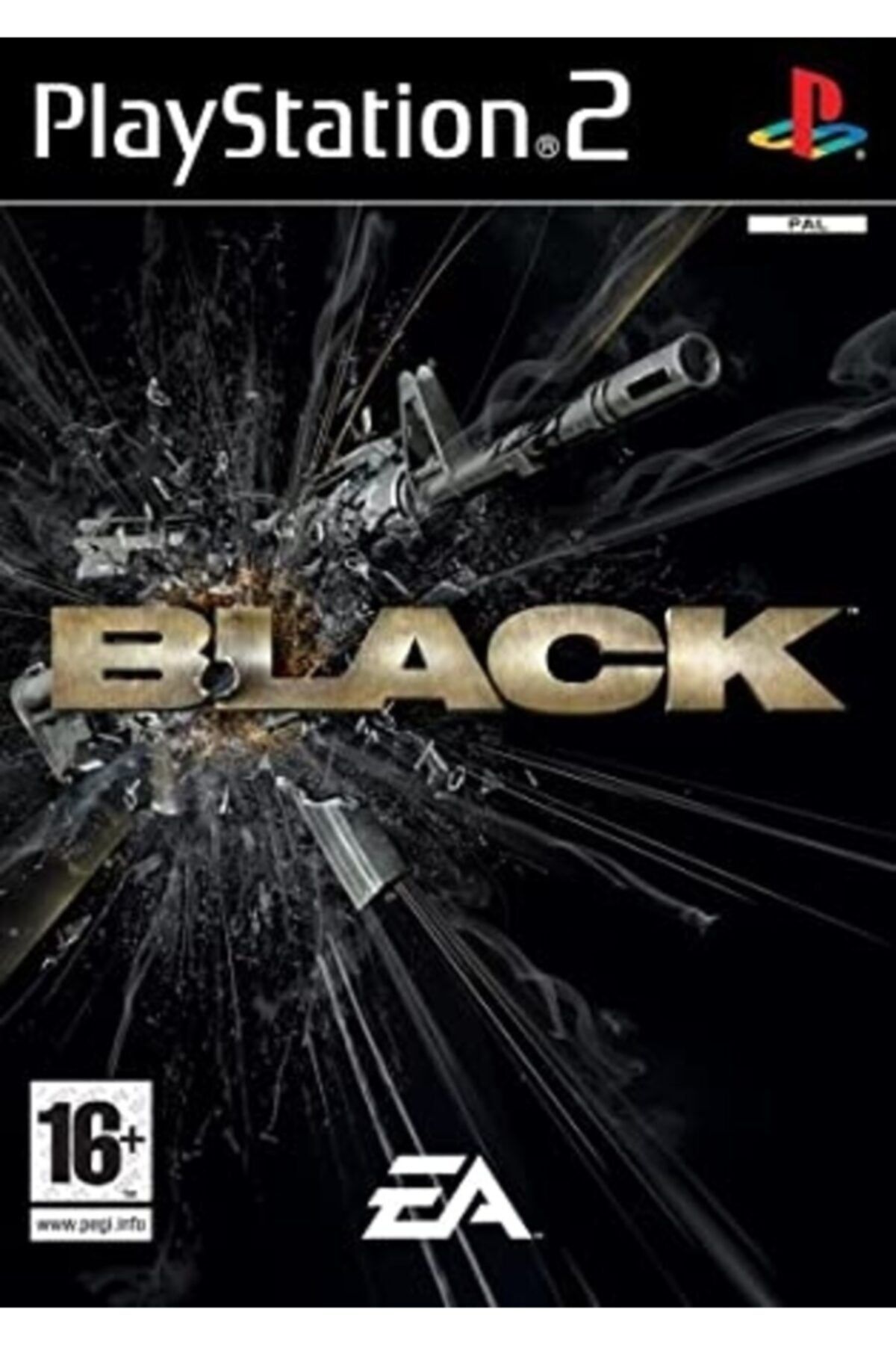 EA Games Black Ps2 Teşhir Kutulu Resimli