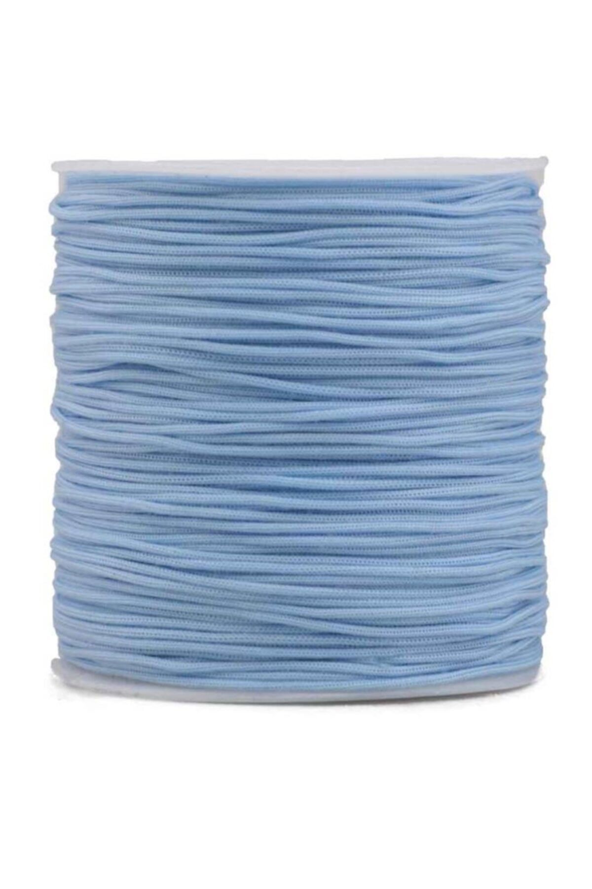 Kezban Tekstil Mavi Renkli Paraşüt Ipi Bileklik Ipi 0,8 Mm 100 Metre
