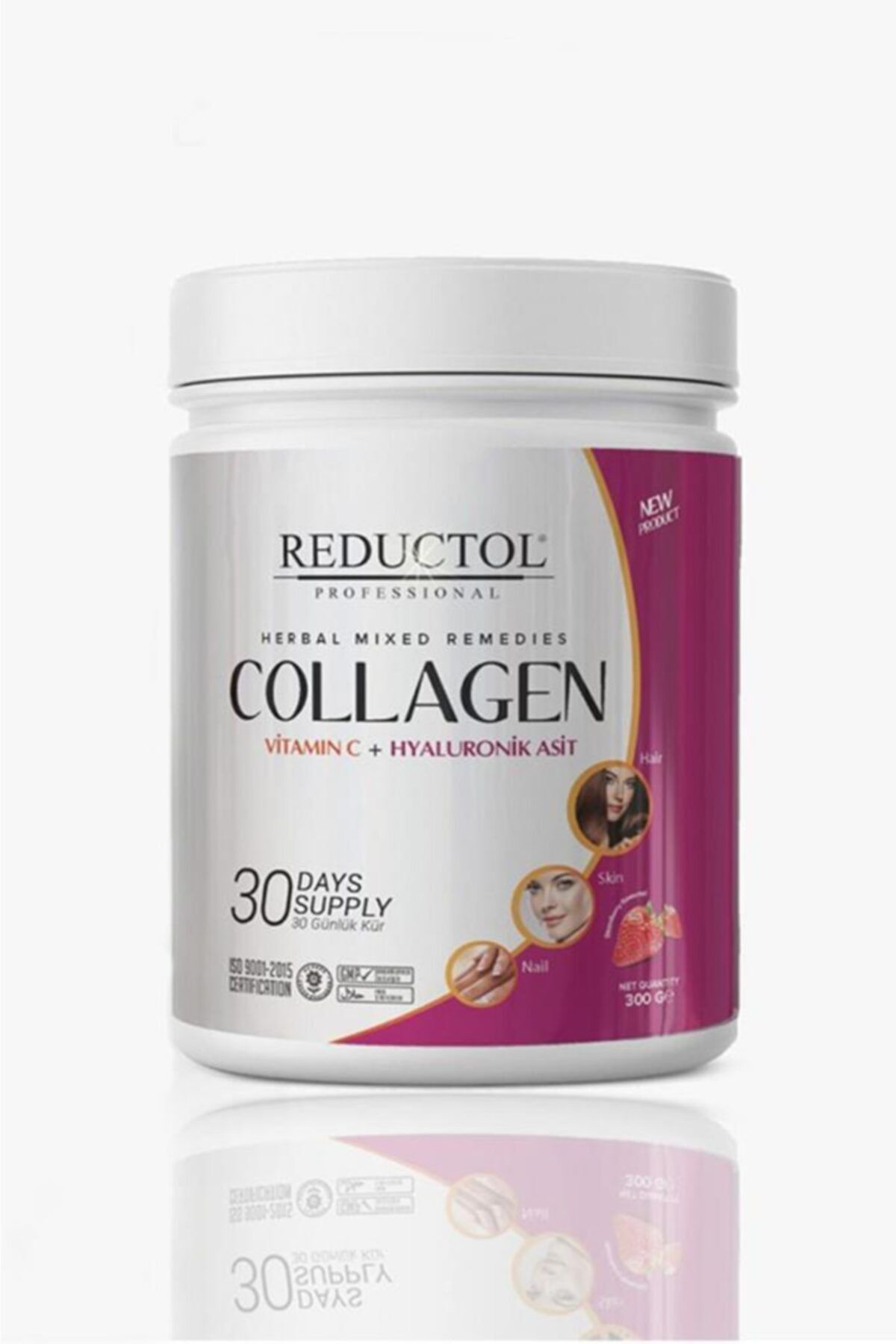 Reductol Collagen Toz Collagen Powder Kolojen Toz Hidrolize All Body Tip 1-2-3 300 gr