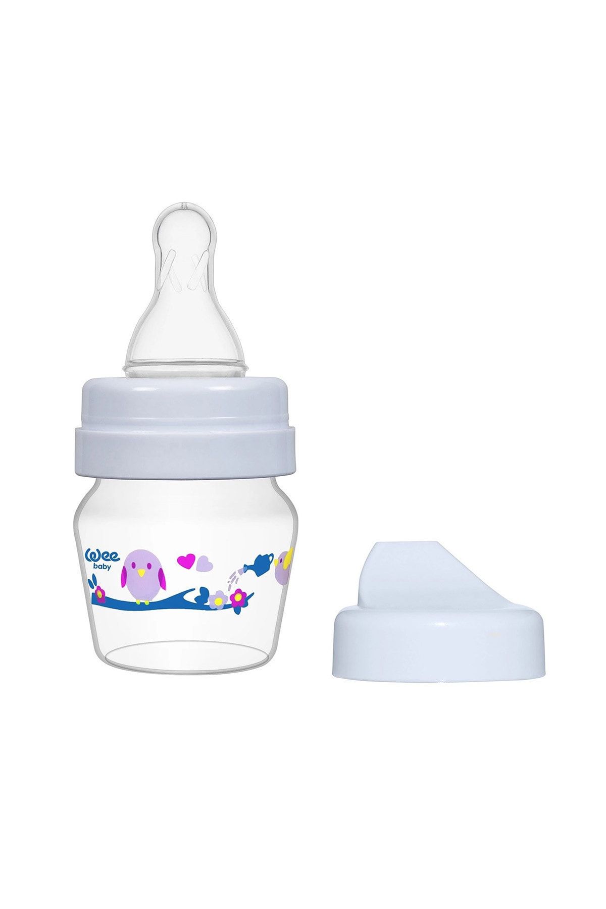 Wee Baby Mini Pp Alıştırma Bardağı Seti 30 ml Beyaz