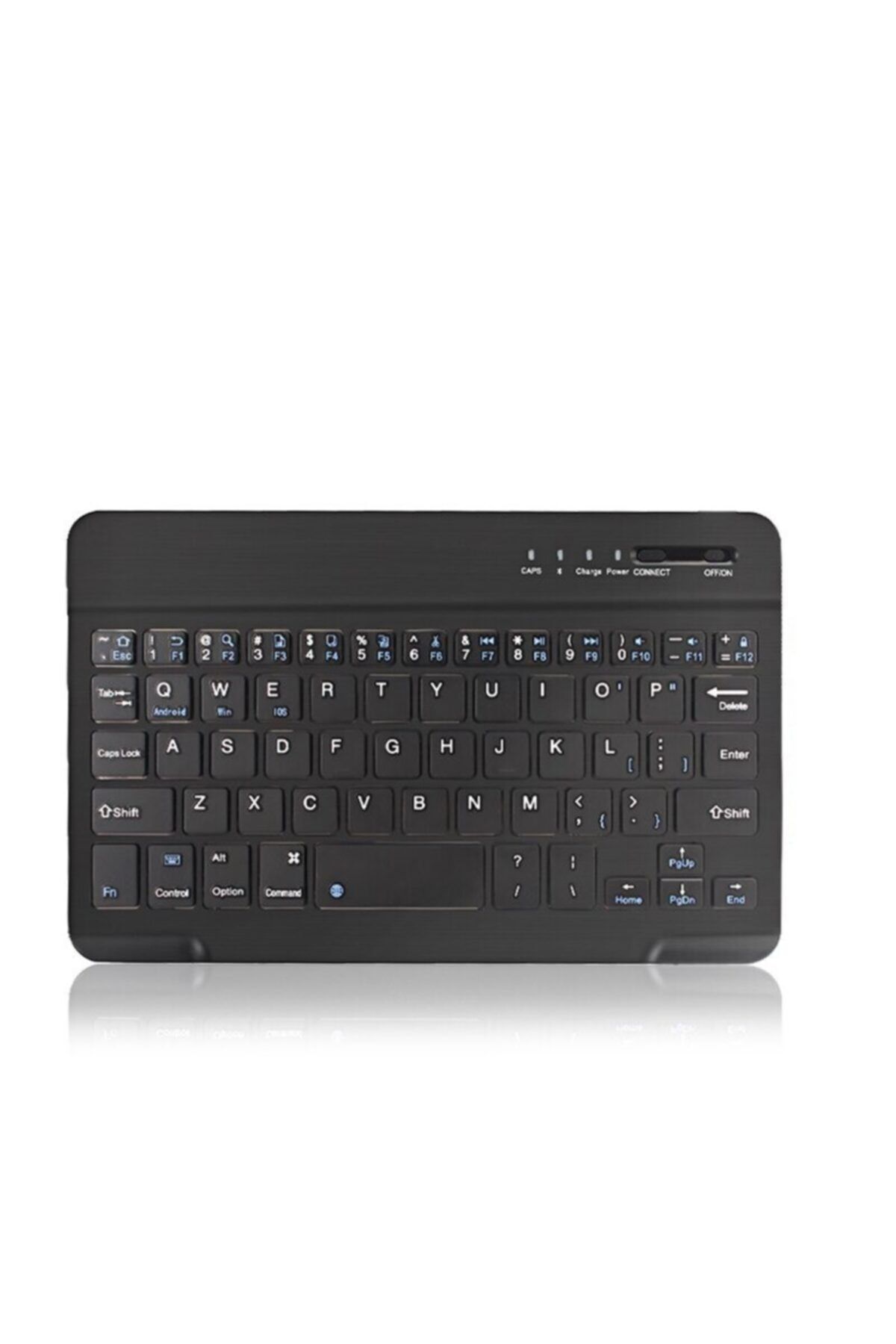 Genel Markalar Vankyo Matrixpad S8 Uyumlu Bleutooth Tablet Klavyesi Mini Slim Şarjlı Kablosuz Klavye