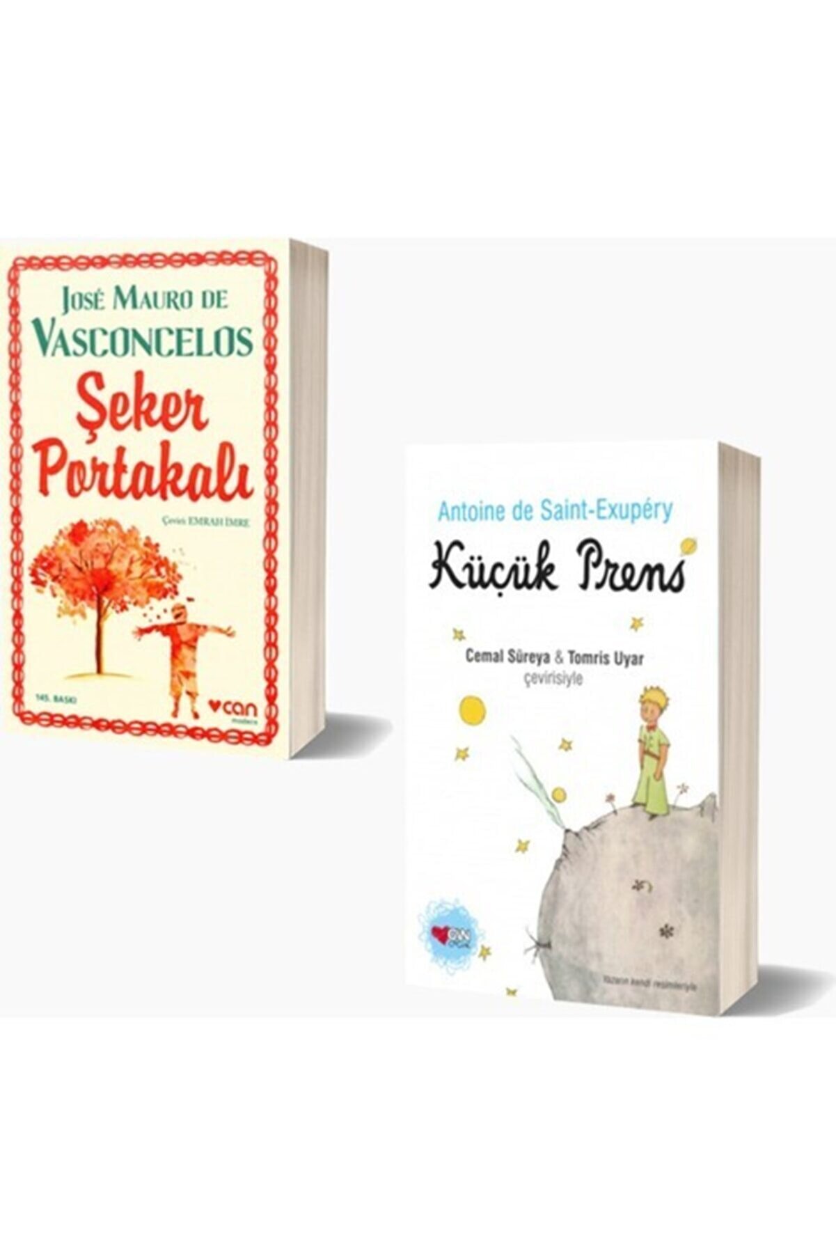 Can Yayınları Can Çocuk 2 Kitap Set; Şeker Portakalı - Küçük Prens