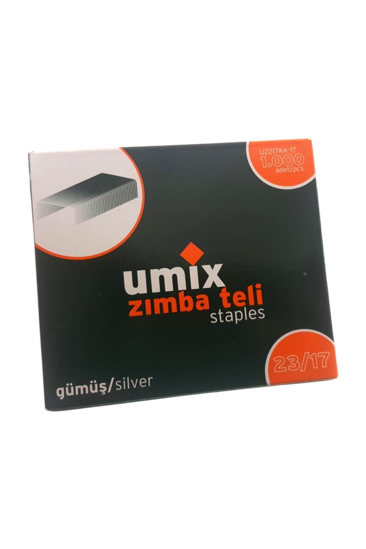Umix Zımba Teli 23/17 Gümüş 1000 Adet N:U2217KK-17