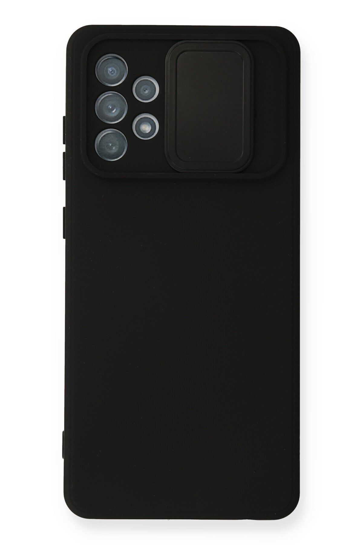 Samsung Galaxy A32 Kılıf Color Lens Silikon Grm - Siyah