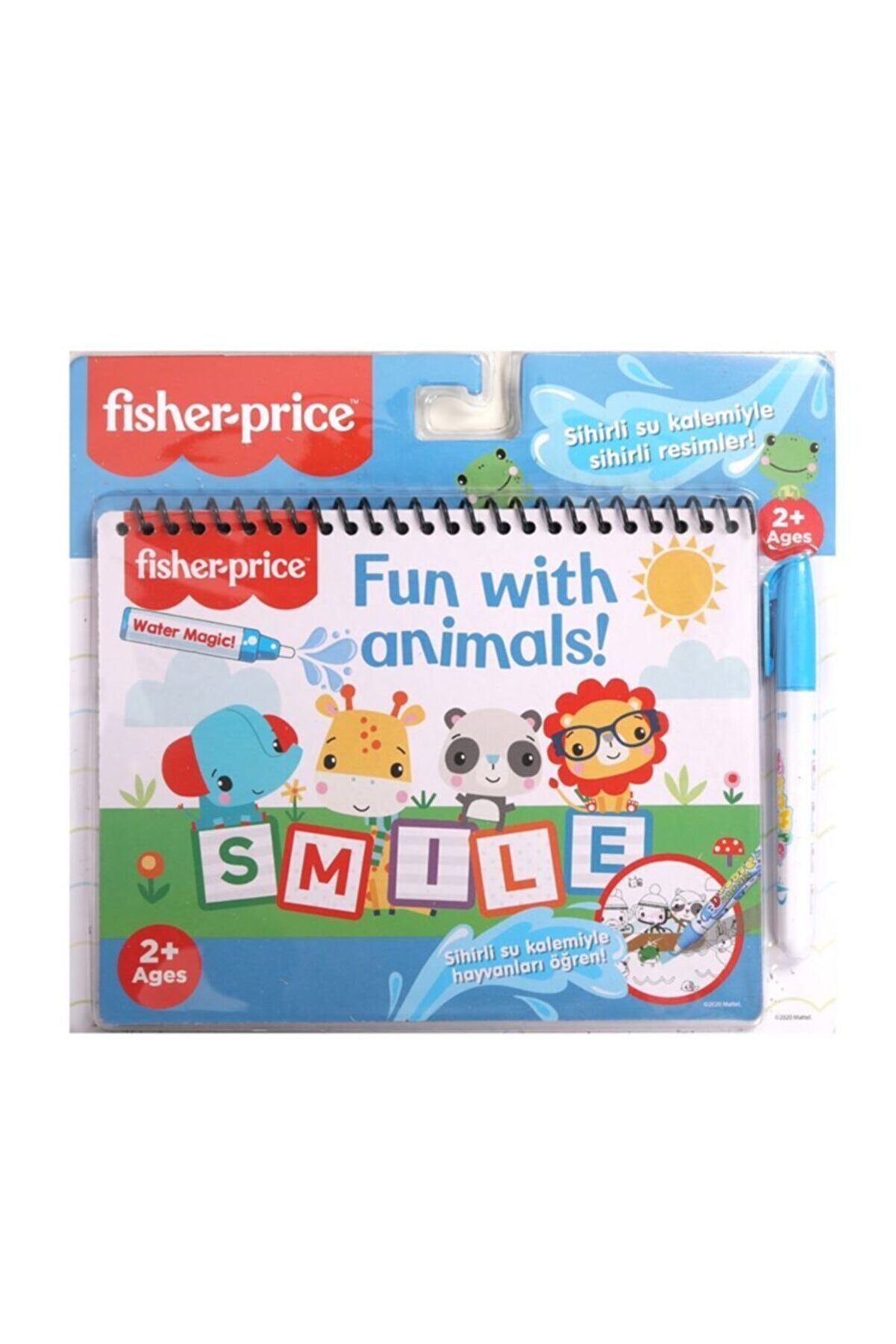 Fisher Price Sihirli Boyama Kitabı Hayvanlar(water Magic Animals)