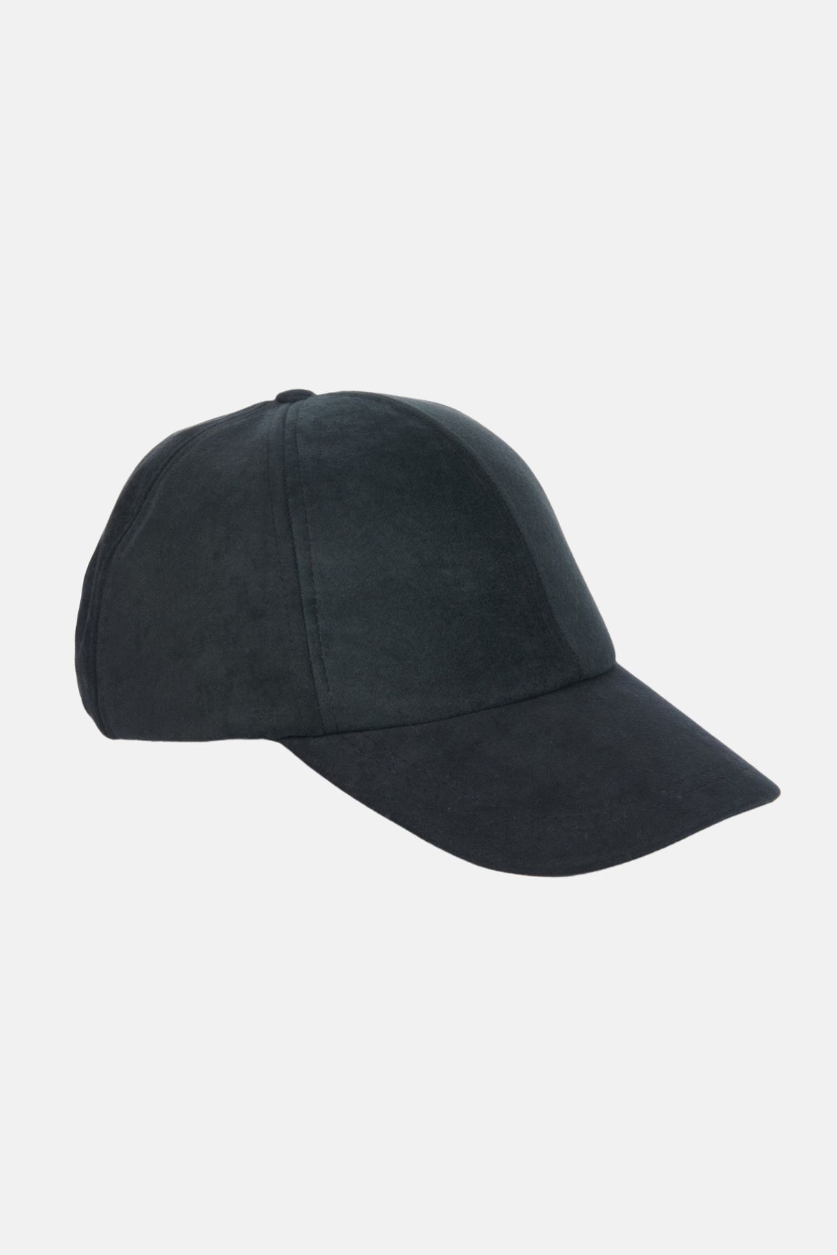 Avva Erkek Siyah Süet Görünümlü Kepli Spor Şapka A32y9204