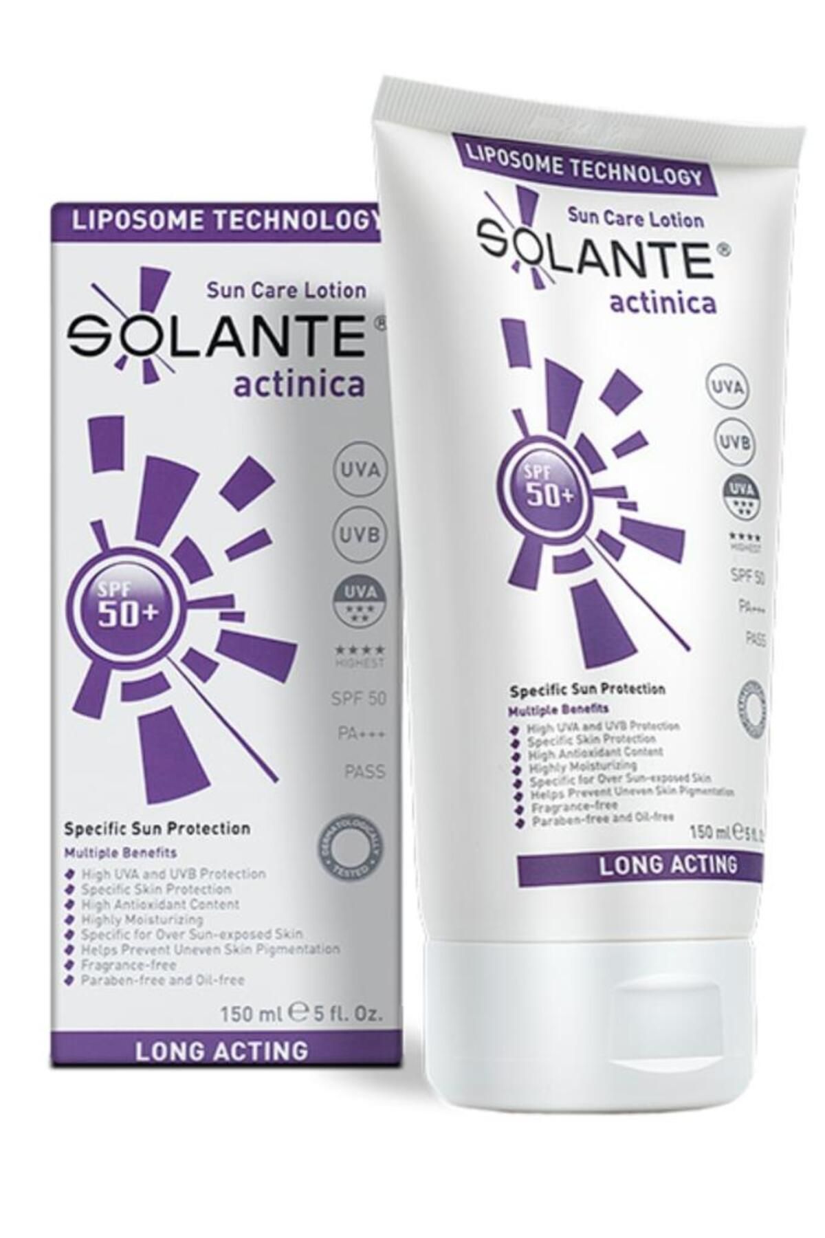 Solante Actinica Sun Care Lotion Spf 50 150 ml