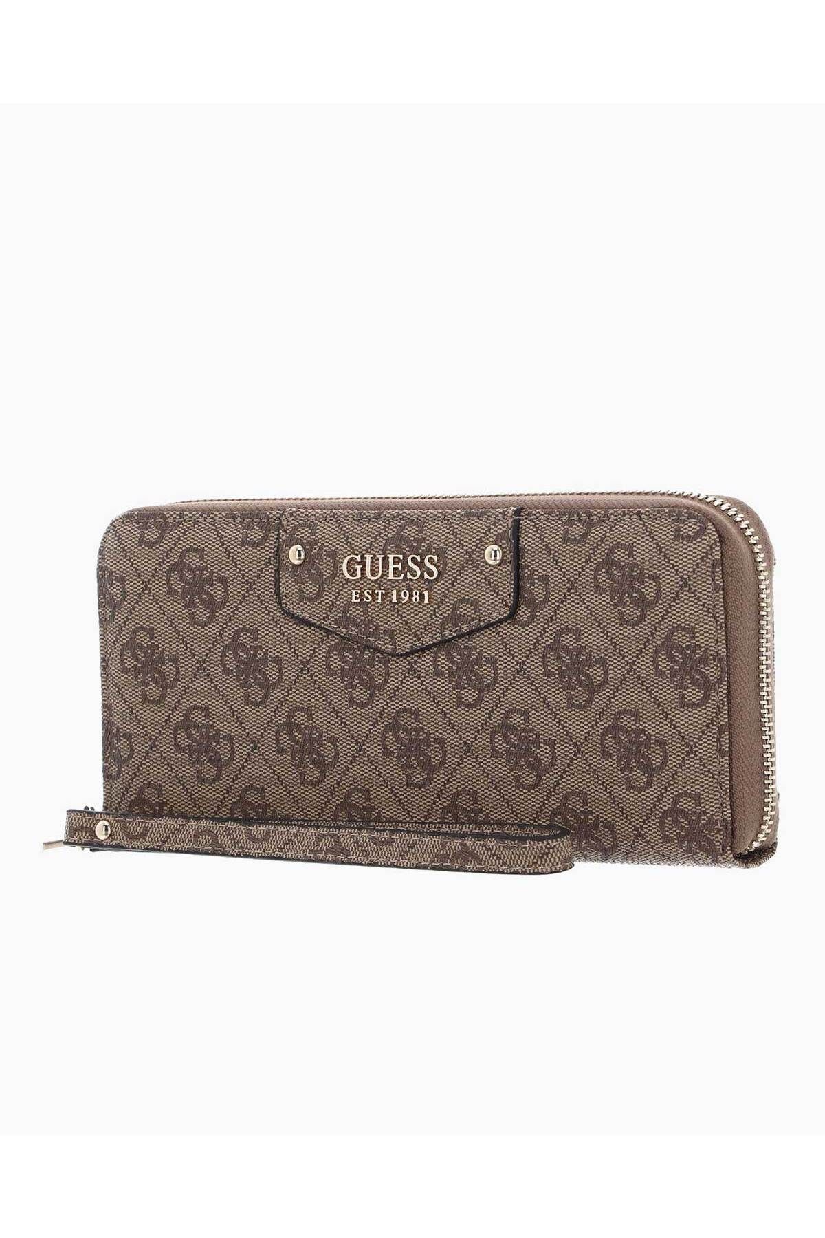 Guess Eco Brenton Monogram Cüzdan