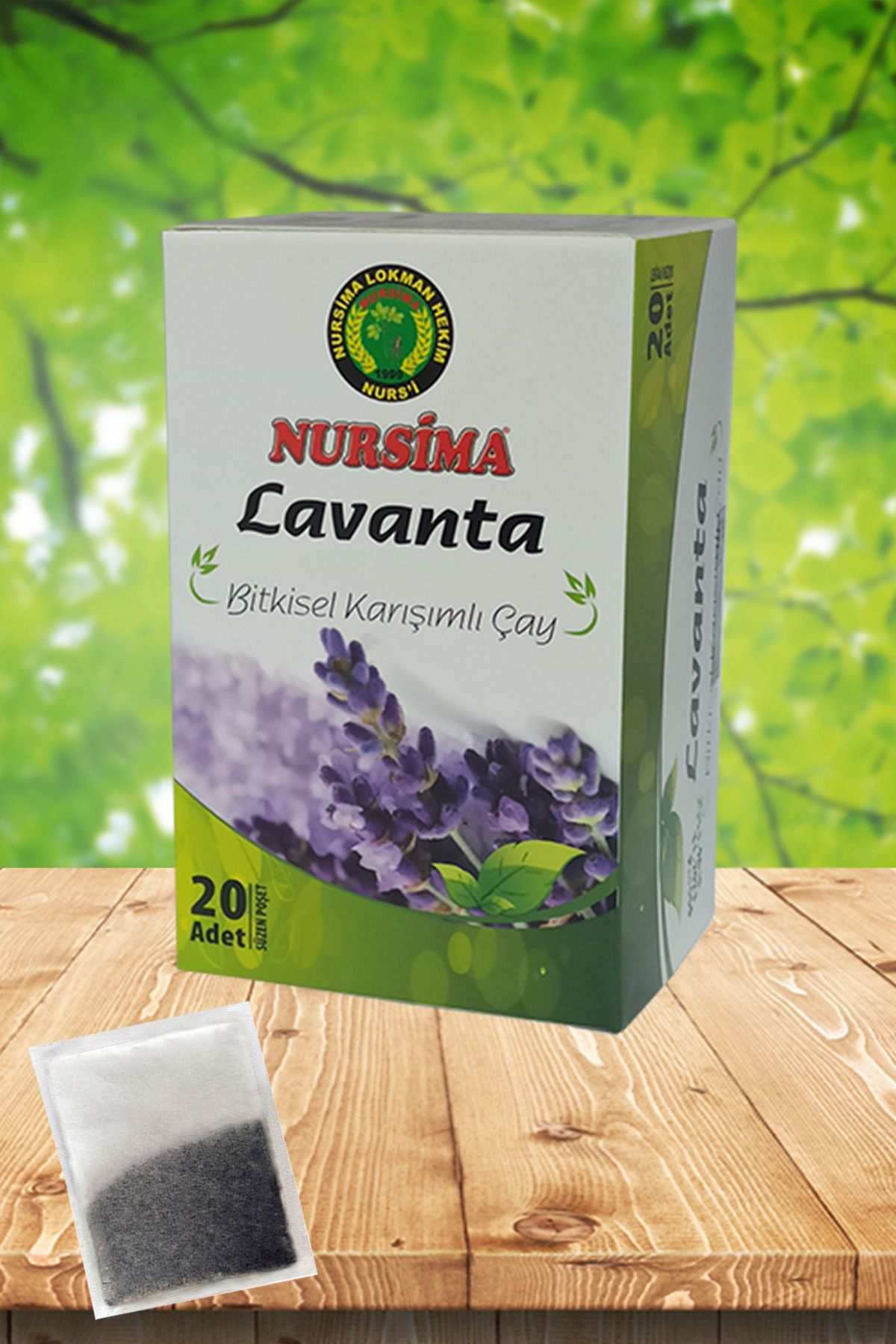 Nursima Lavanta Bitkisel Karışımlı Çay 20 'li Süzen Poşet