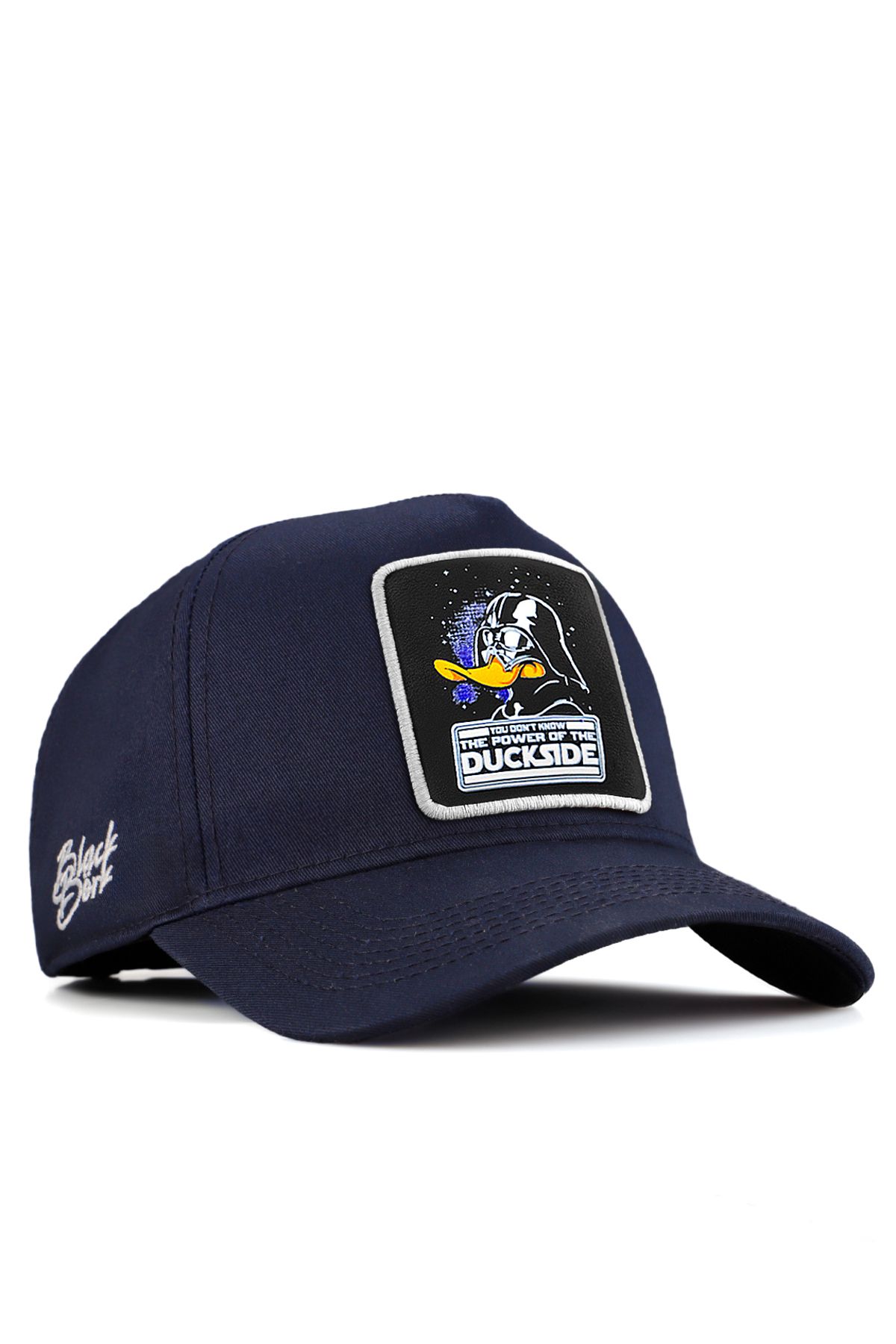 BlackBörk V1 Baseball Duckside - 1sb Kod Logolu Unisex Lacivert Şapka (CAP)