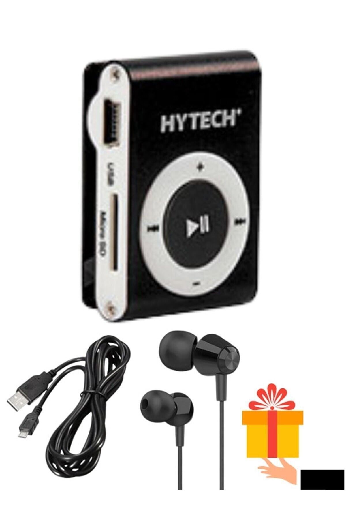 Hytech Tf Kart Girişli Mp3 Çalar Kulaklık Hediyeli