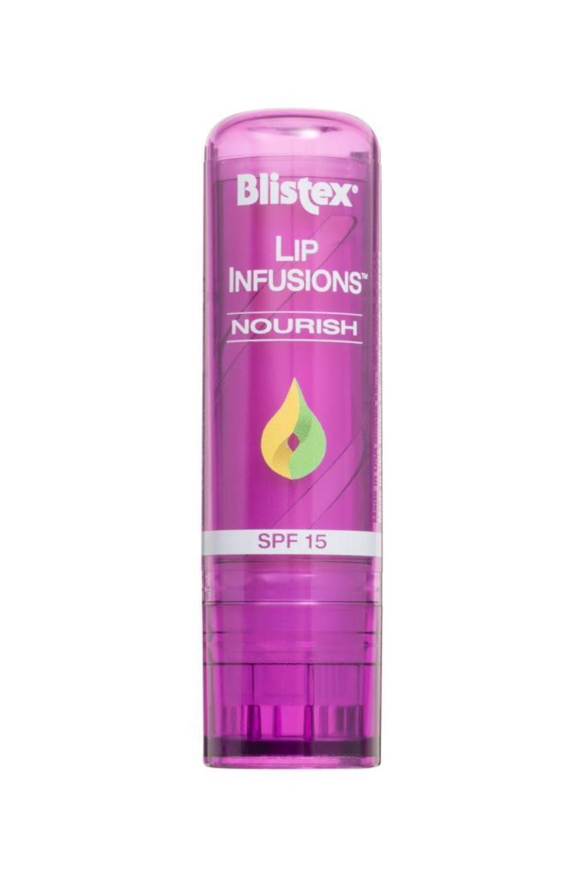 Blistex Pürüzsüz Dudaklar Için Besleyici Dudak Bakımı Lip Infusions Nourish Spf15 3,7g
