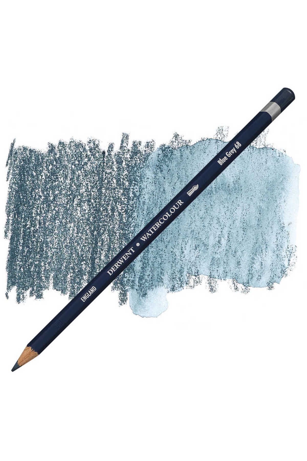 Derwent Watercolour Pencil Suluboya Kalemi 32868 Blue Grey