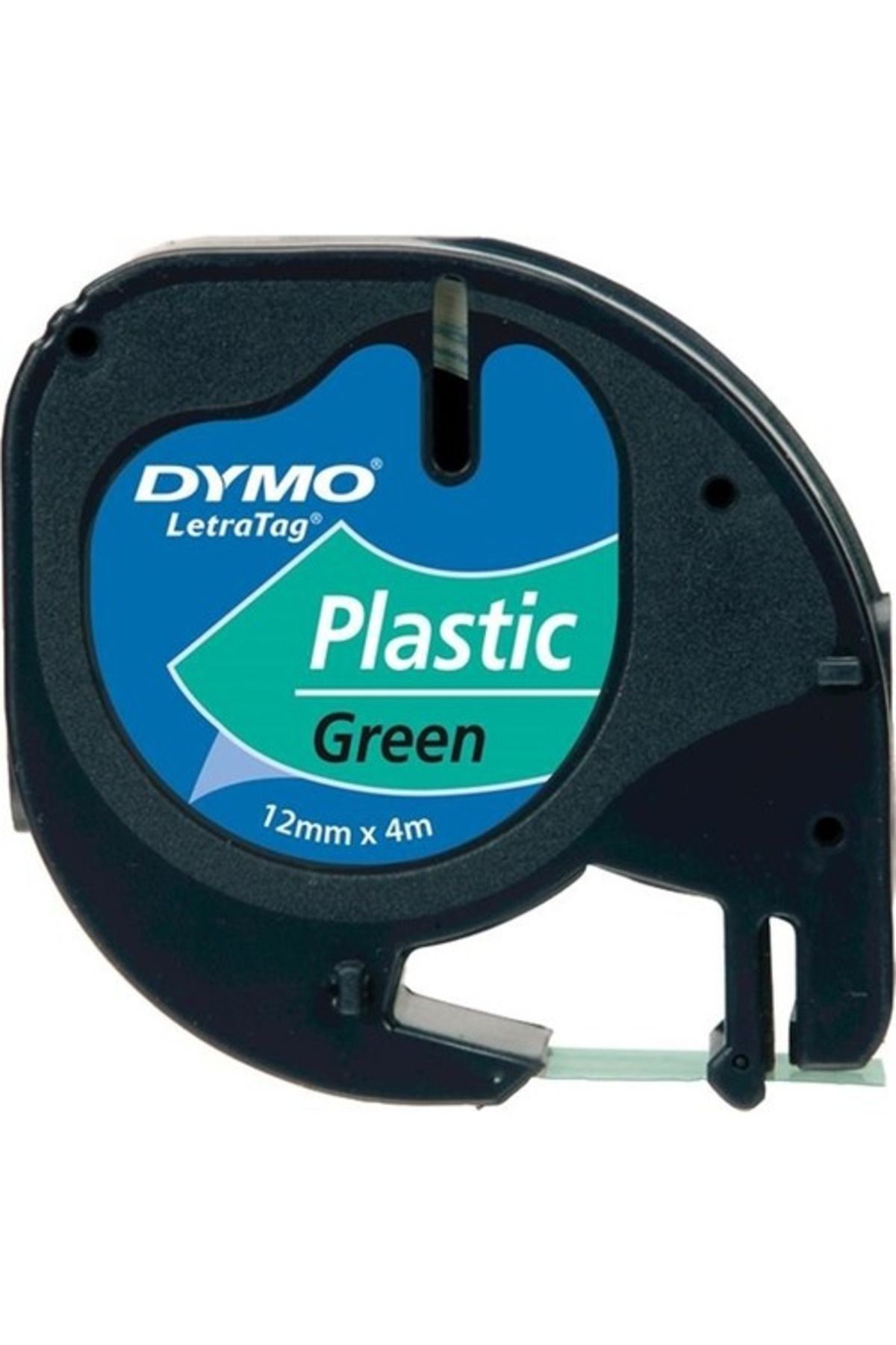 Dymo Şerit Letratag Plastik 12mmx4m Yeşil 721640 59425 1 Adet