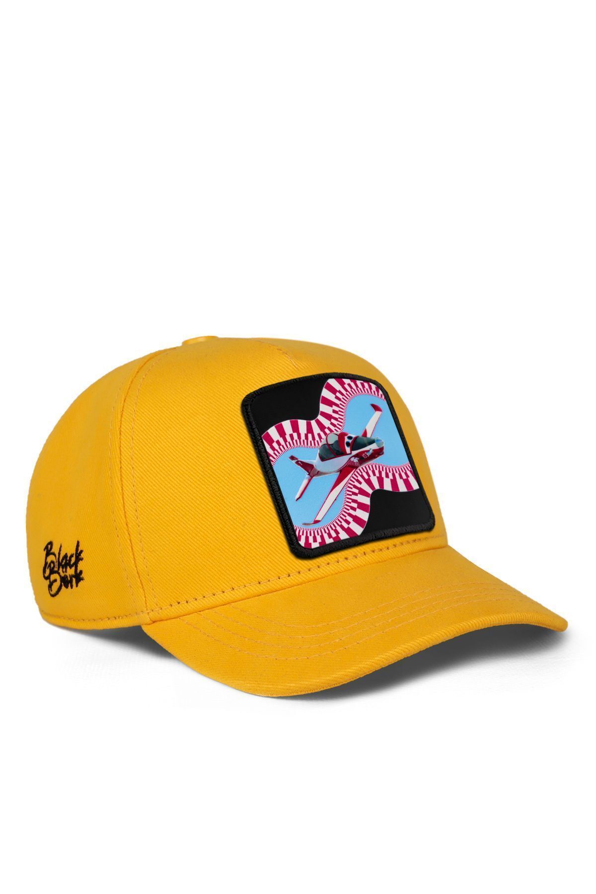 BlackBörk V1 Baseball Akış Hürkuş Lisanlı Sarı Çocuk Şapka
