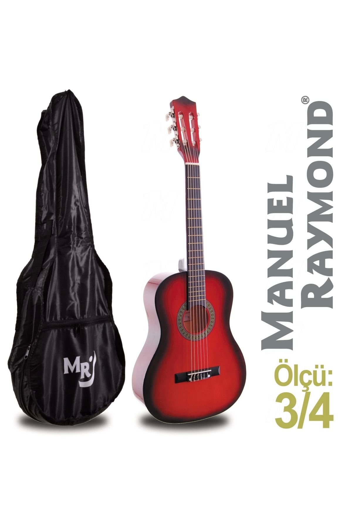 Manuel Raymond Klasik Gitar Junior Manuel Raymond MRC87RB (KILIF HEDİYE)