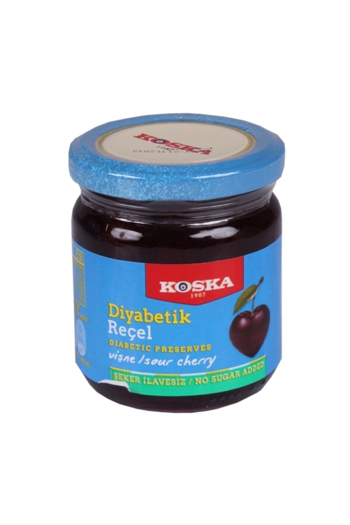 Koska Diyabetik Reçel Vişne 240gr-6'lı Koli