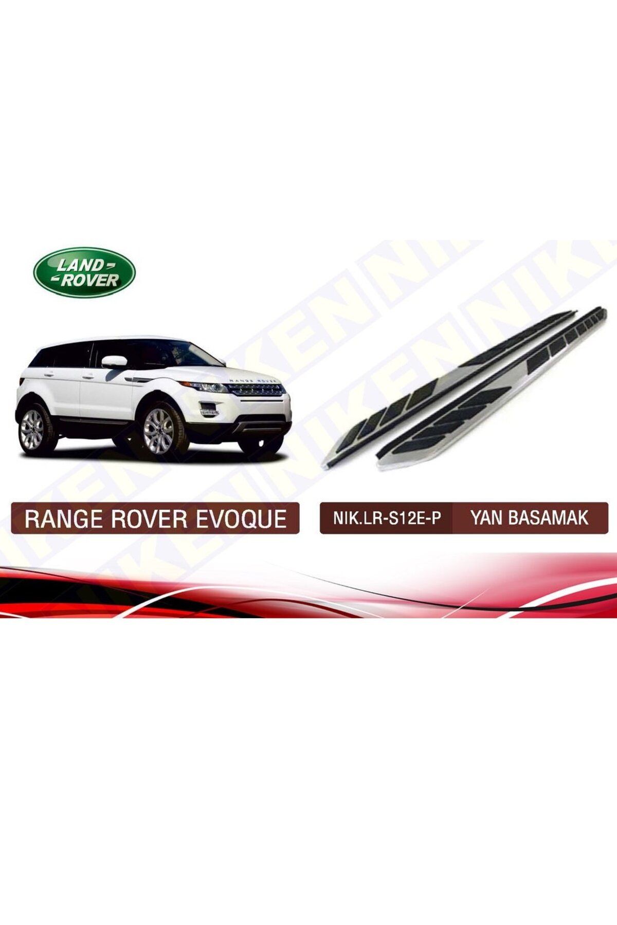 Niken Range Rover Evoque Yan Basamak Marşbiyel Koruma Oem 4 Kapı