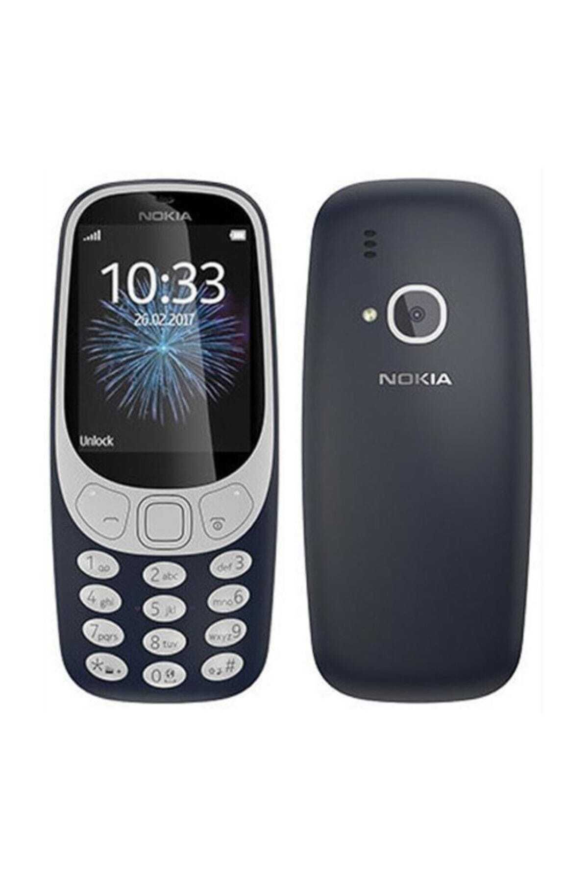 Nokia 3310 3G CHARCOAL - Distribütör Garantili