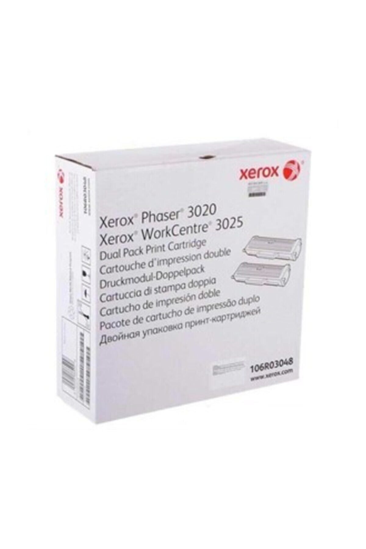 Xerox Phaser 3020 Toner Ikili Paket
