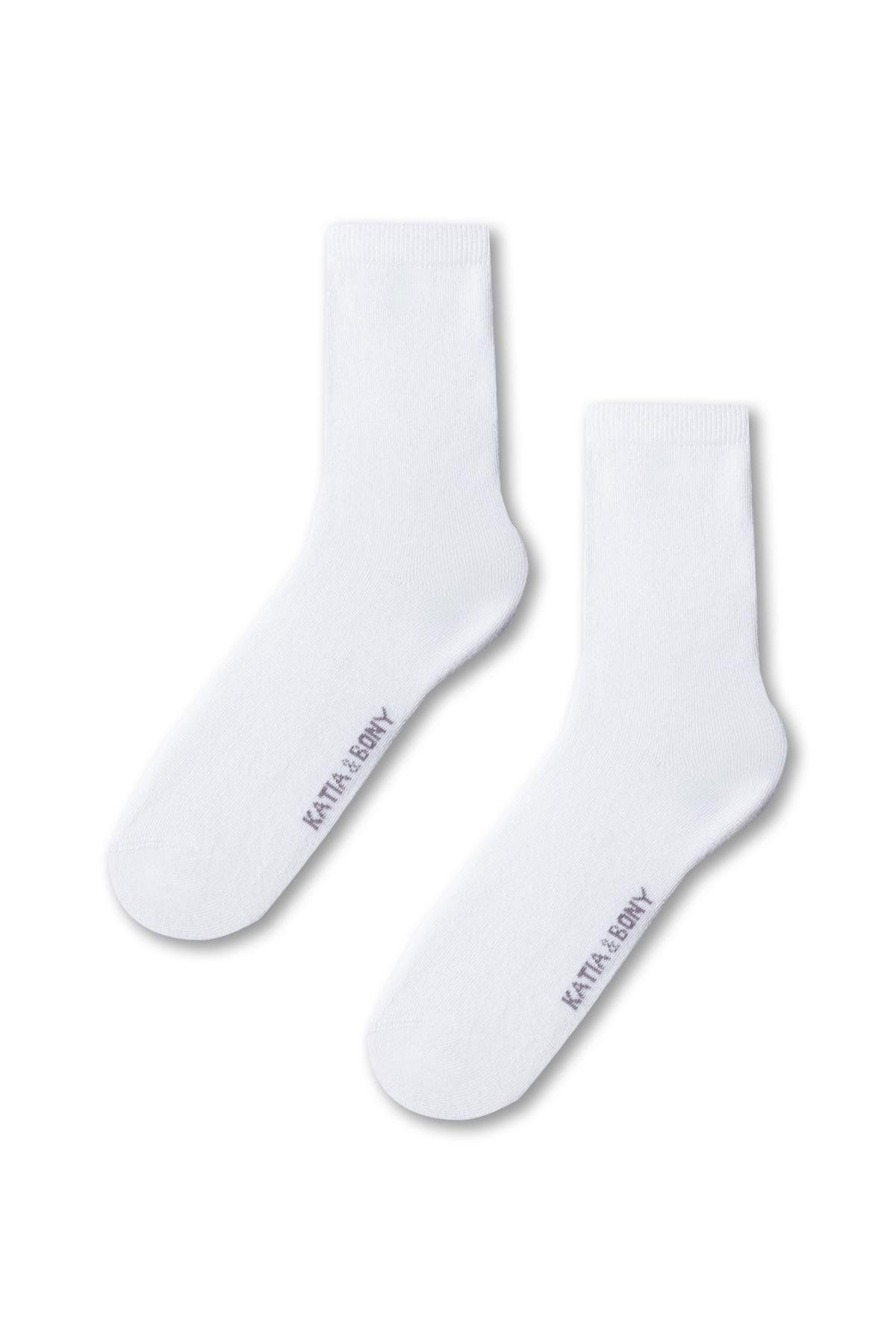 Katia & Bony Kadın Family Basic Soket Çorap Ekru