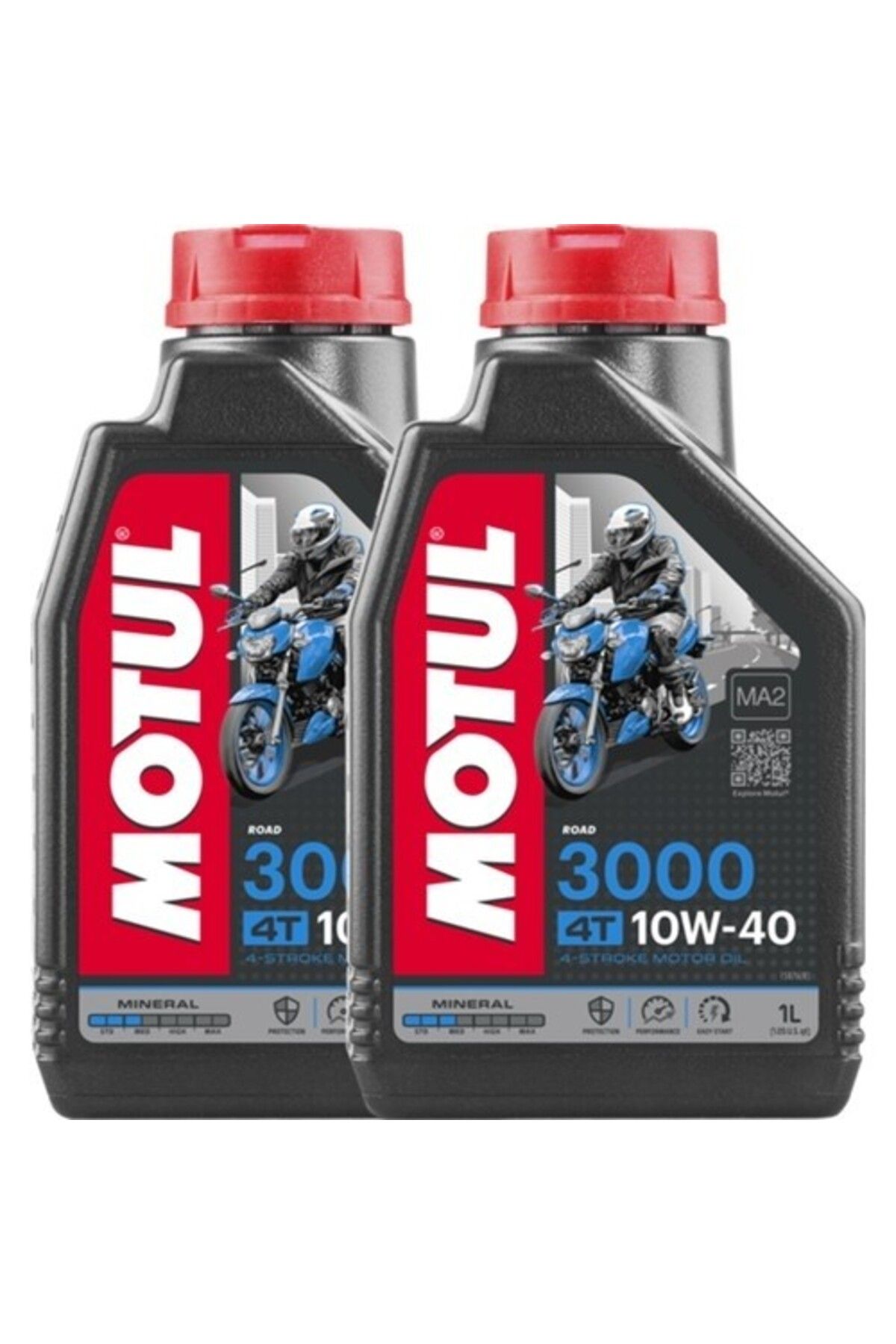 Motul 3000 4t 10w-40 1l Motosiklet Yağı ( Üretim Yılı: 2023 ) 12'li