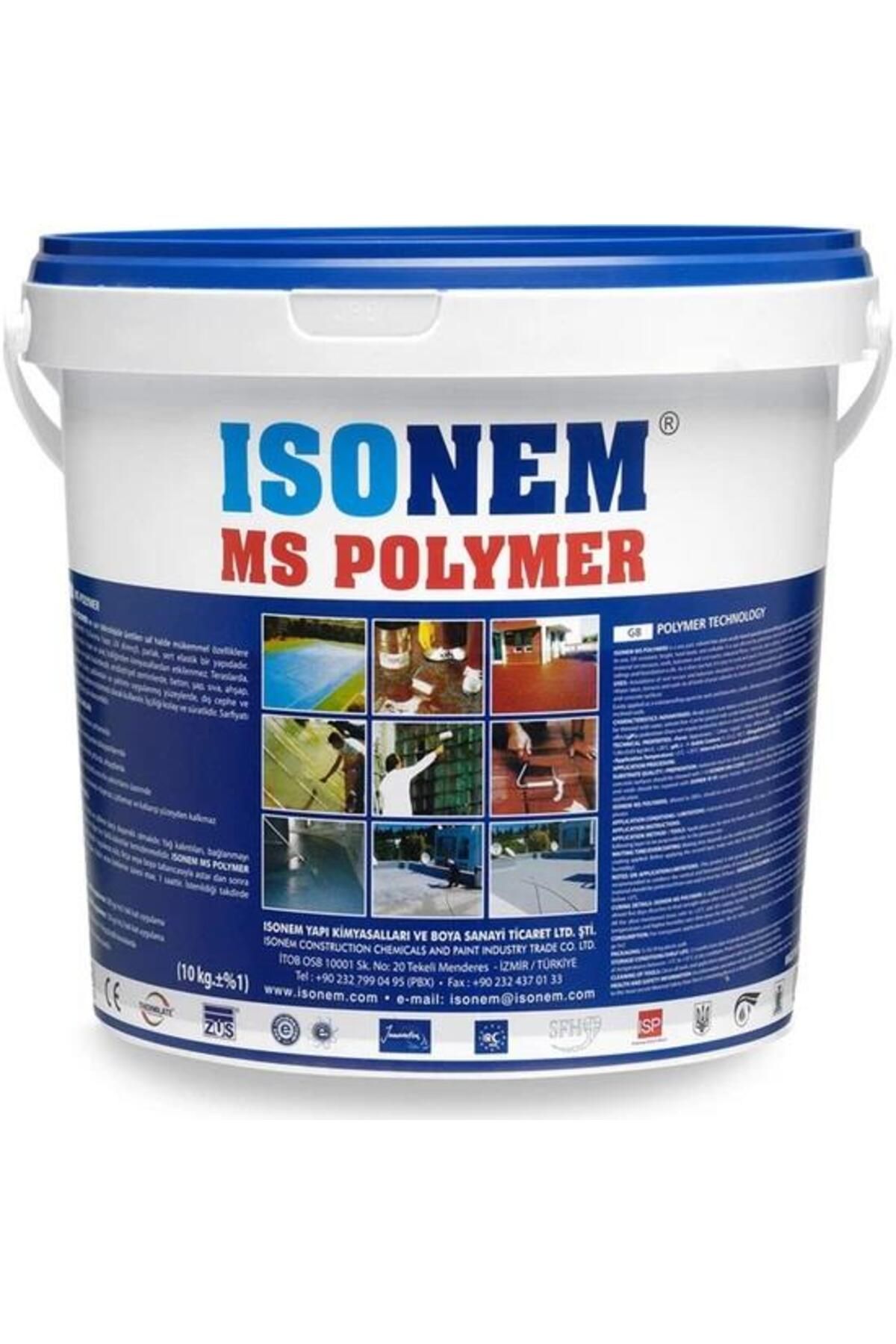 Isonem Ms Polymer Su Yalıtım Kaplaması Şeffaf 18kg