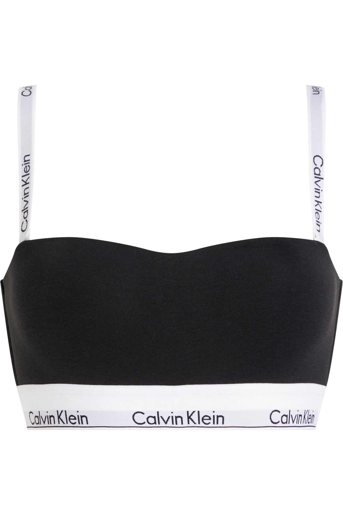 Calvin Klein Kadın Marka Logolu Elastik Bantlı Günlük Kullanıma Uygun Siyah Spor Sütyeni 000QF7628E-UB1