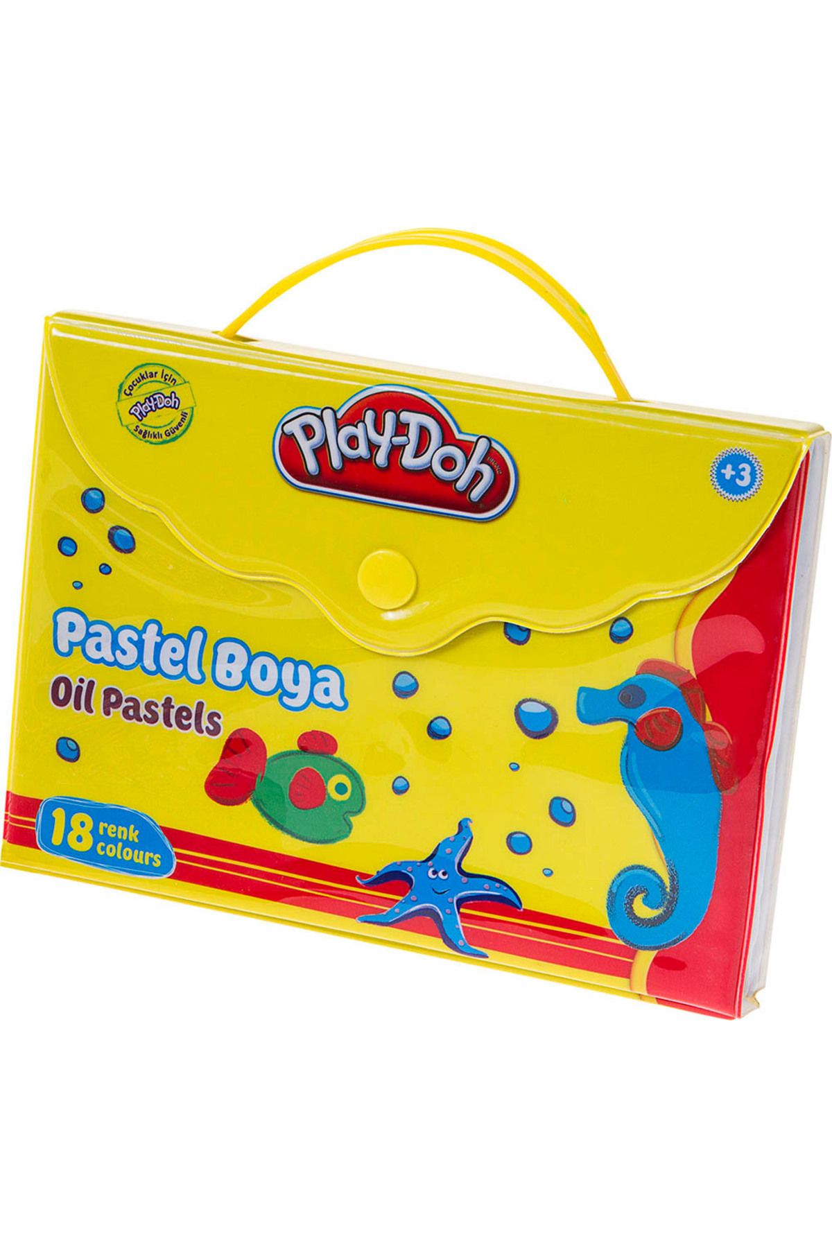 Play Doh Pastel Boya Çantalı 18 Renk Play Pa006 /