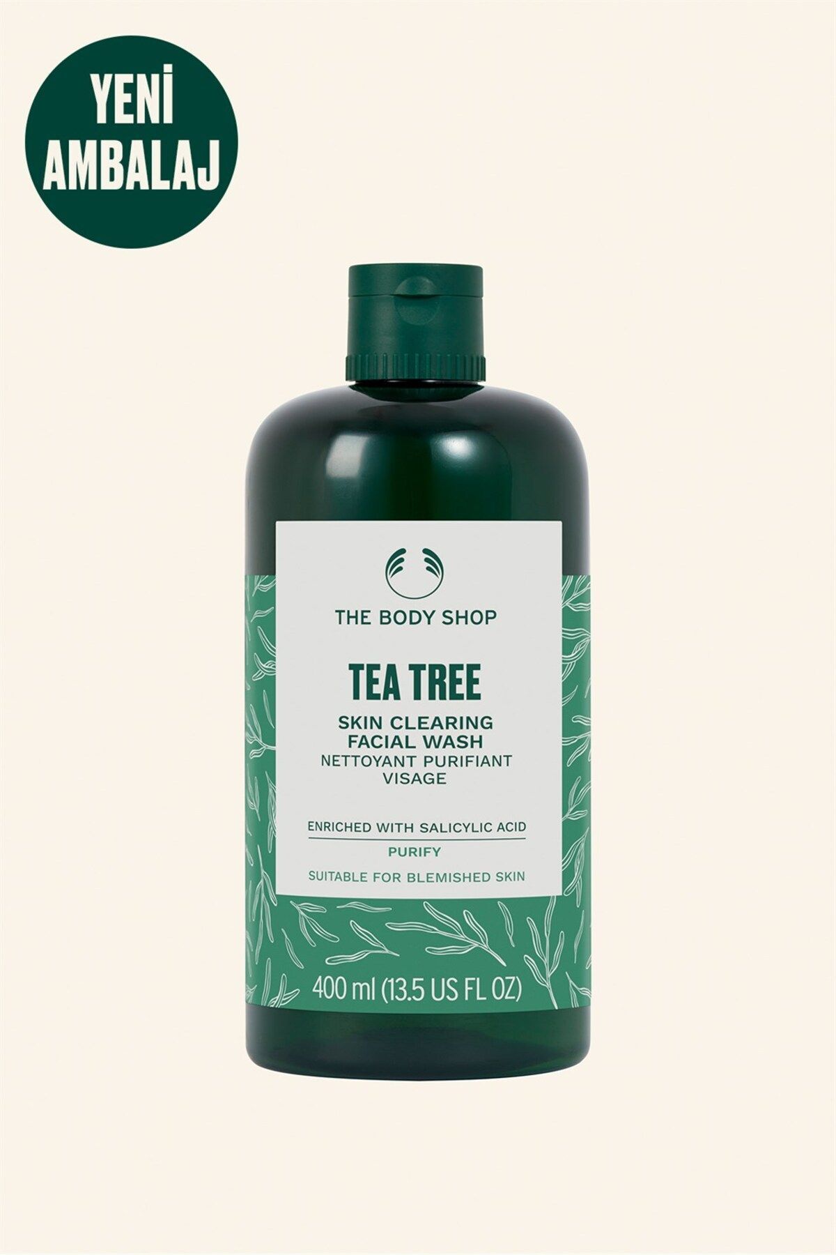 THE BODY SHOP Çay Ağacı Tea Tree Yüz Yıkama Jeli 400 ml