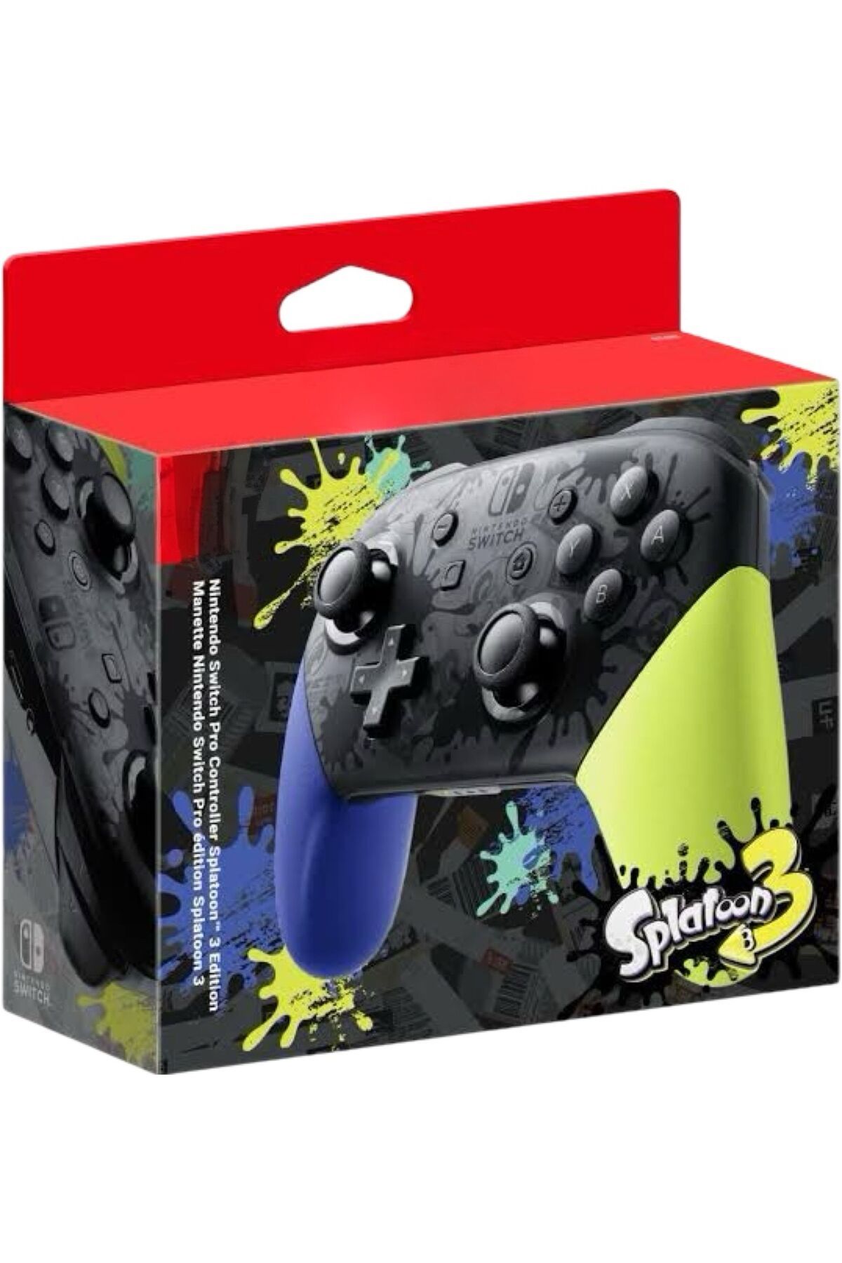 YUES Switch Pro Controller Splatoon 3 Edition ( Switch / Switch Lite / Switch Oled Uyumlu )