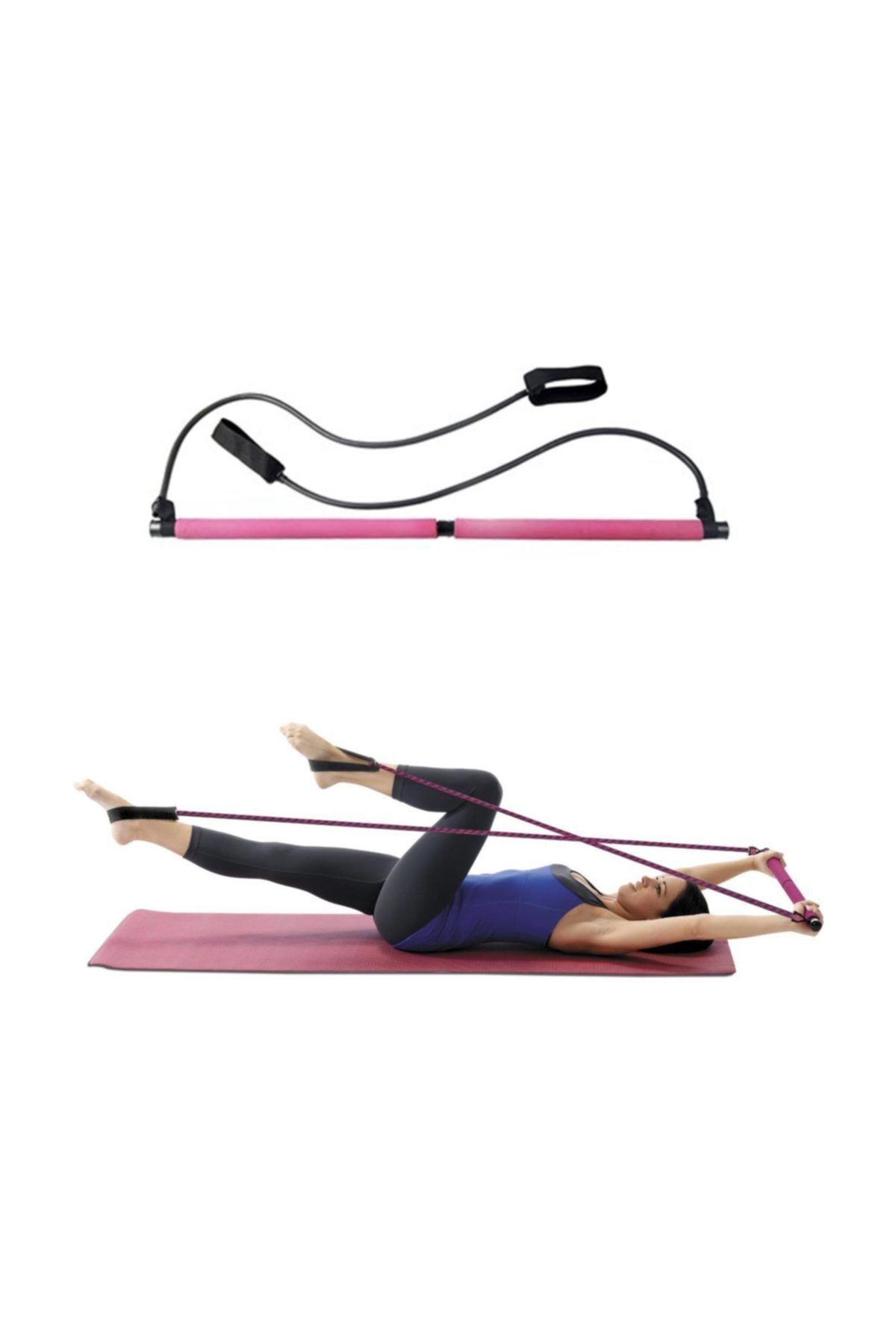 Delta Squat Pilates Jimnastik Egzersiz Çubuğu Portable Studio Squat Barı