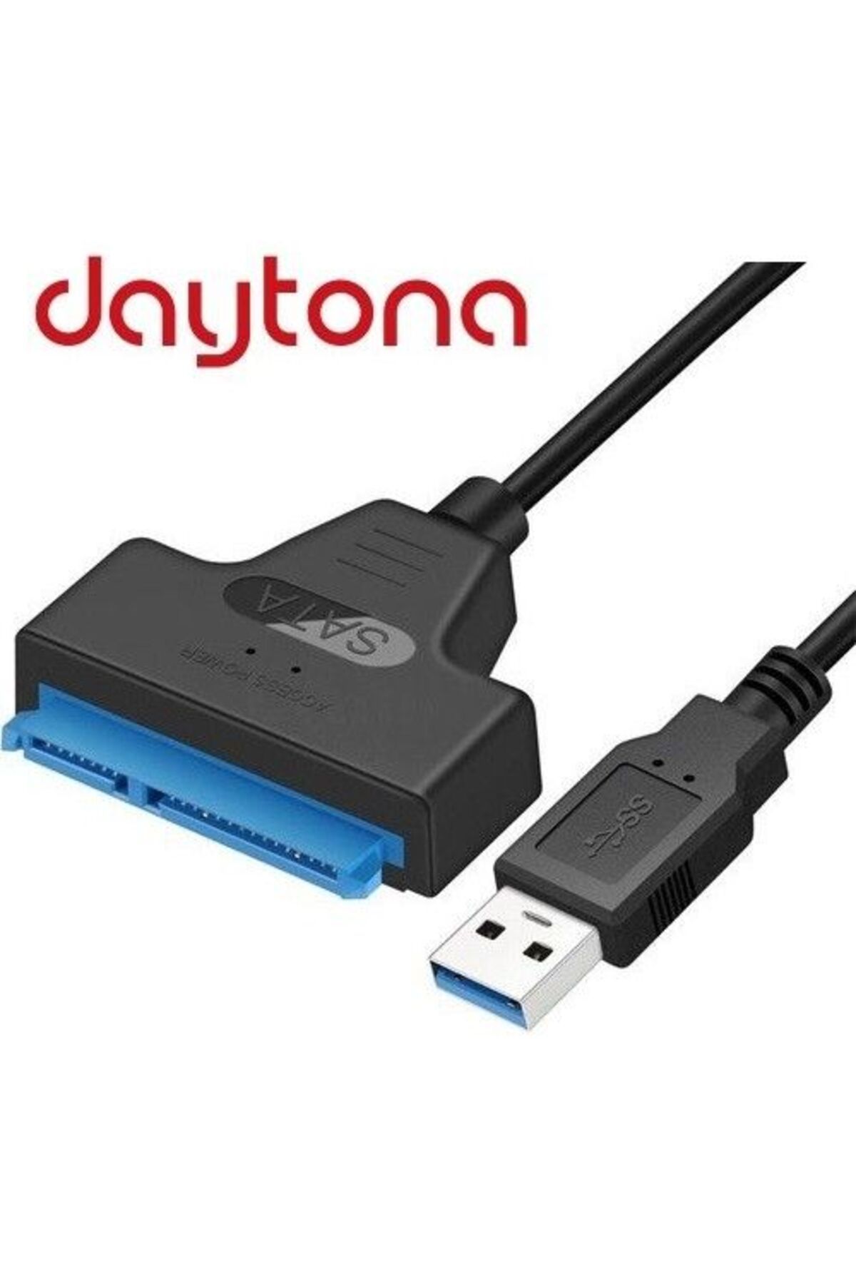 Daytona A4706 50cm Usb3.0 2.5" Sata Ssd Hdd Çeviri Ci (GİRİŞ:USB3.0 => ÇIKIŞ:2,5" SSD HDD) (3,5" Ile
