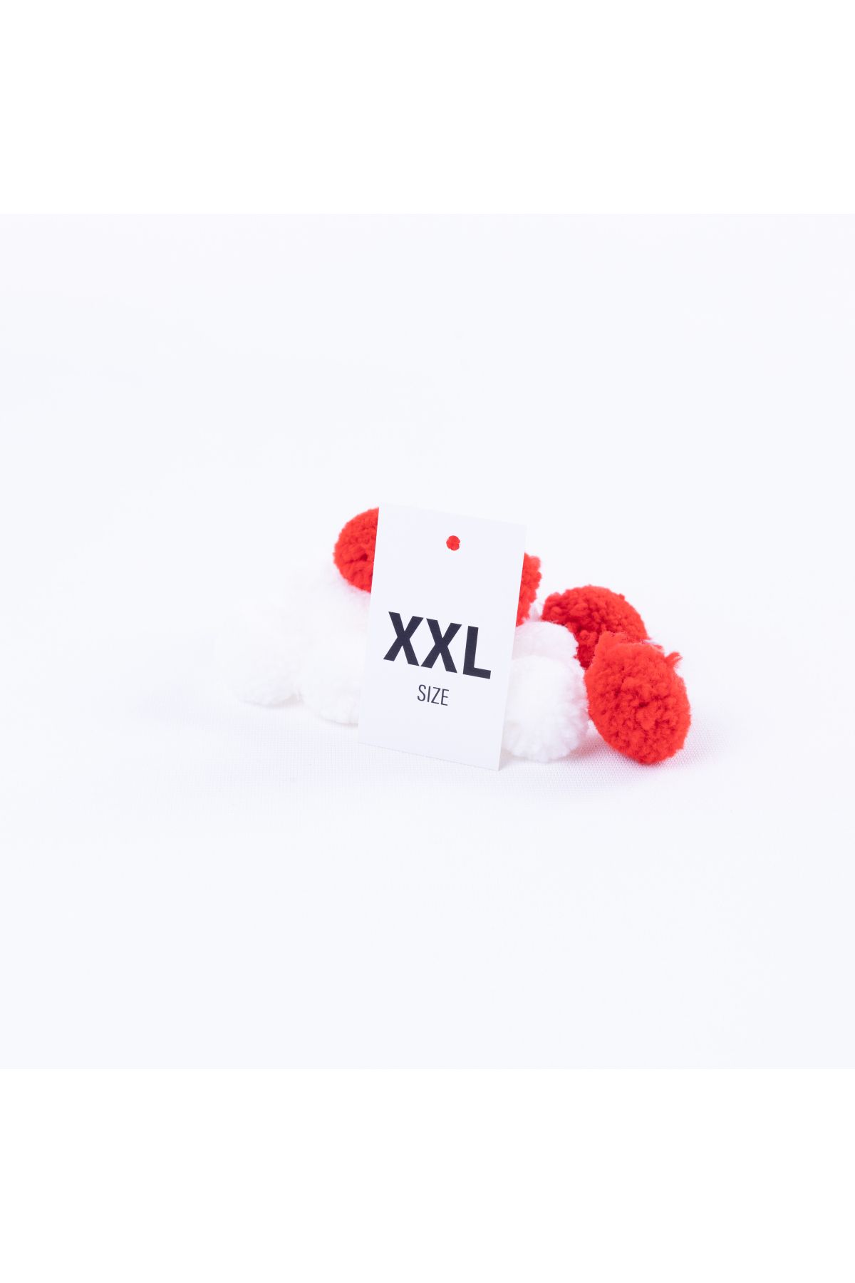Bimotif Xxl Delikli, Beyaz Beden Etiketi Seti, 4 X 6 Cm 50 Adet