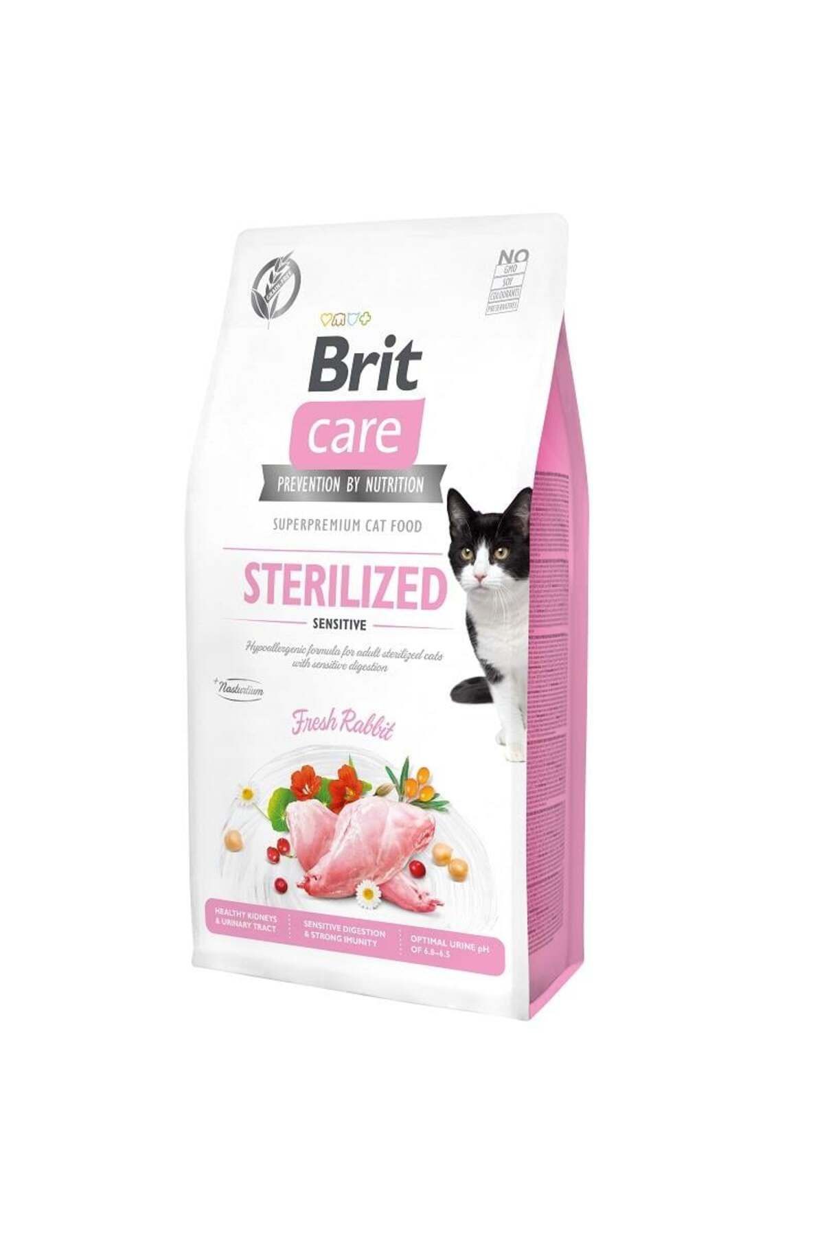 Brit Care Tahılsız Sterilised Sensitive Tavşanlı Kedi Maması 6 1 Kg