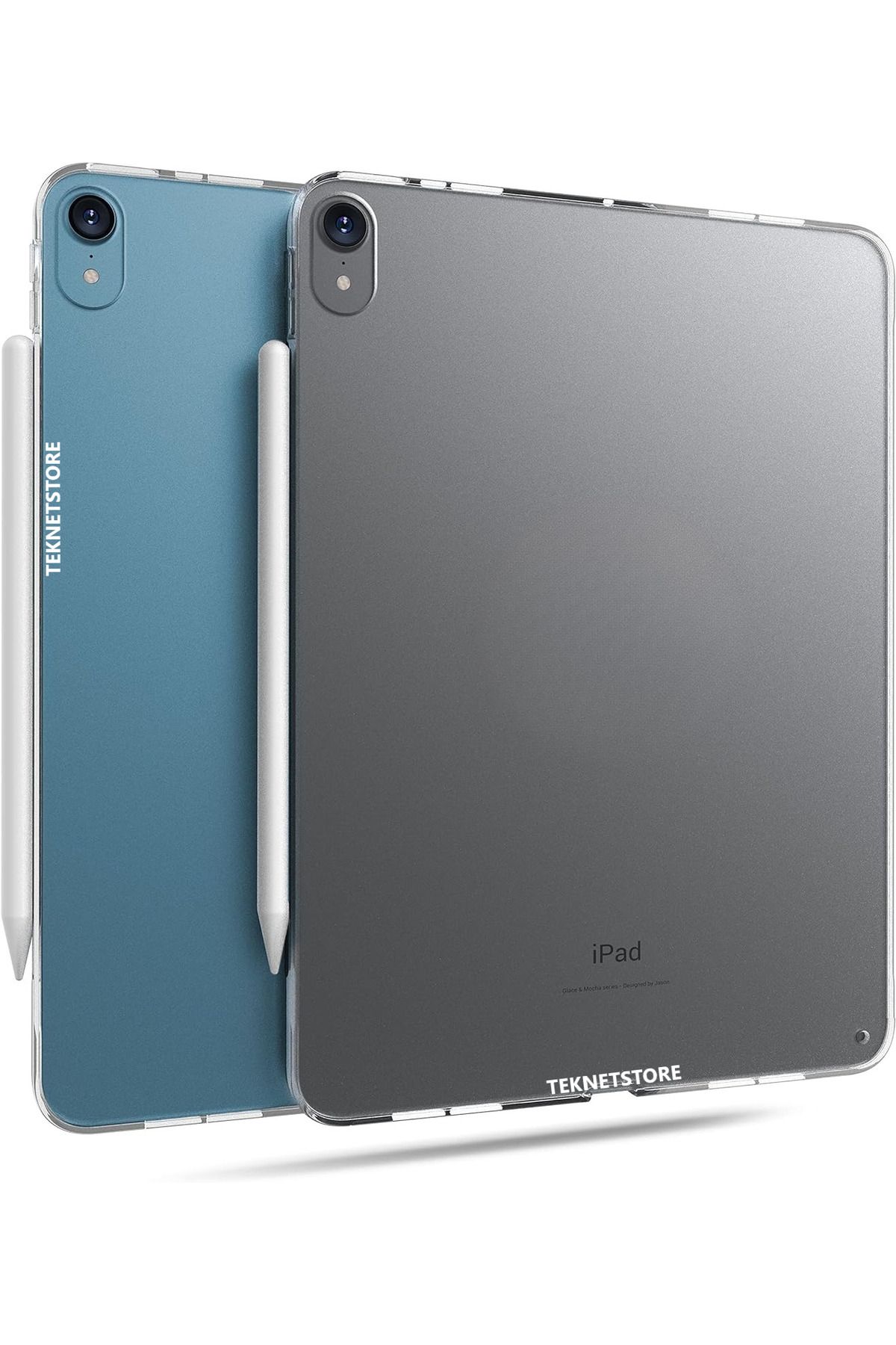 TEKNETSTORE Apple Ipad Air 6 11 Inç 2024 M2 Çip Uyumlu Kılıf Süper Silikon Koruyucu Esnek Tam Uyumlu Kılıf