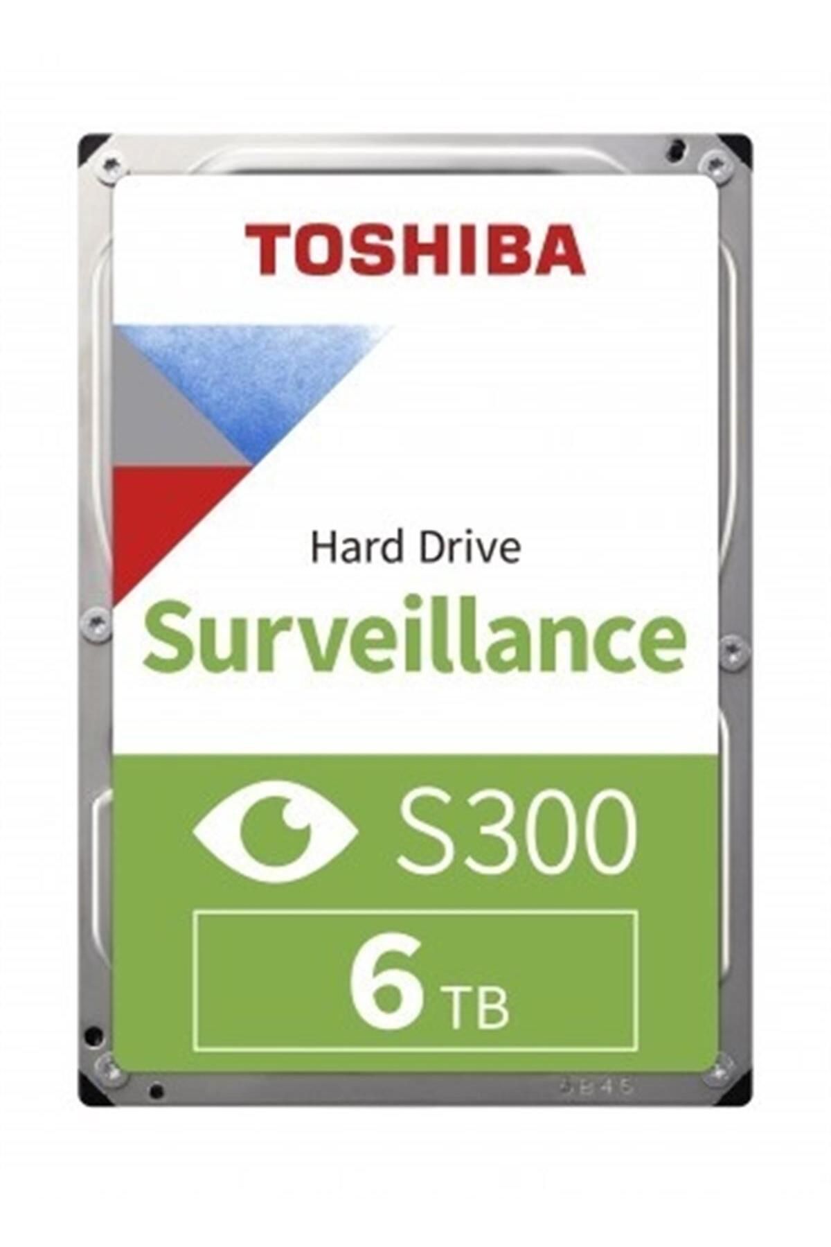 Toshiba 6tb 5400rpm S300 Pro Sata3 256mb 7/24 Hdwt860uzsva 3 Yıl Garanti